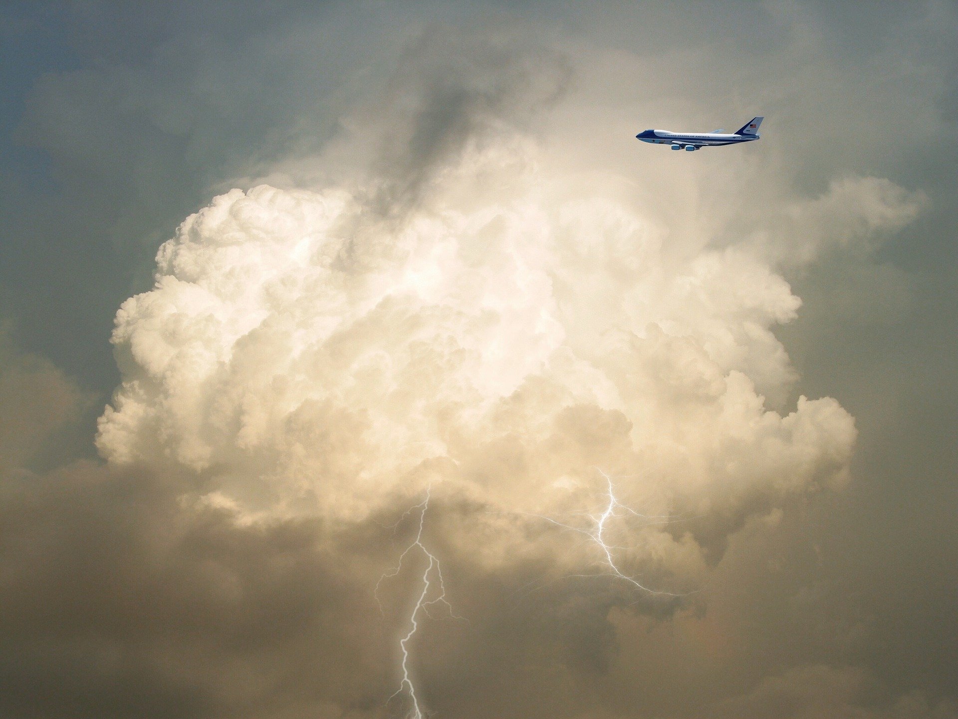 Planes are struck by lightning more often than you'd think -- here's how  they handle it