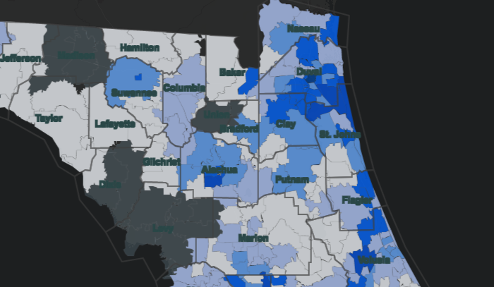You Can Now Check Which Zip Codes Around Jacksonville Have Been Hit Hardest By Covid 19