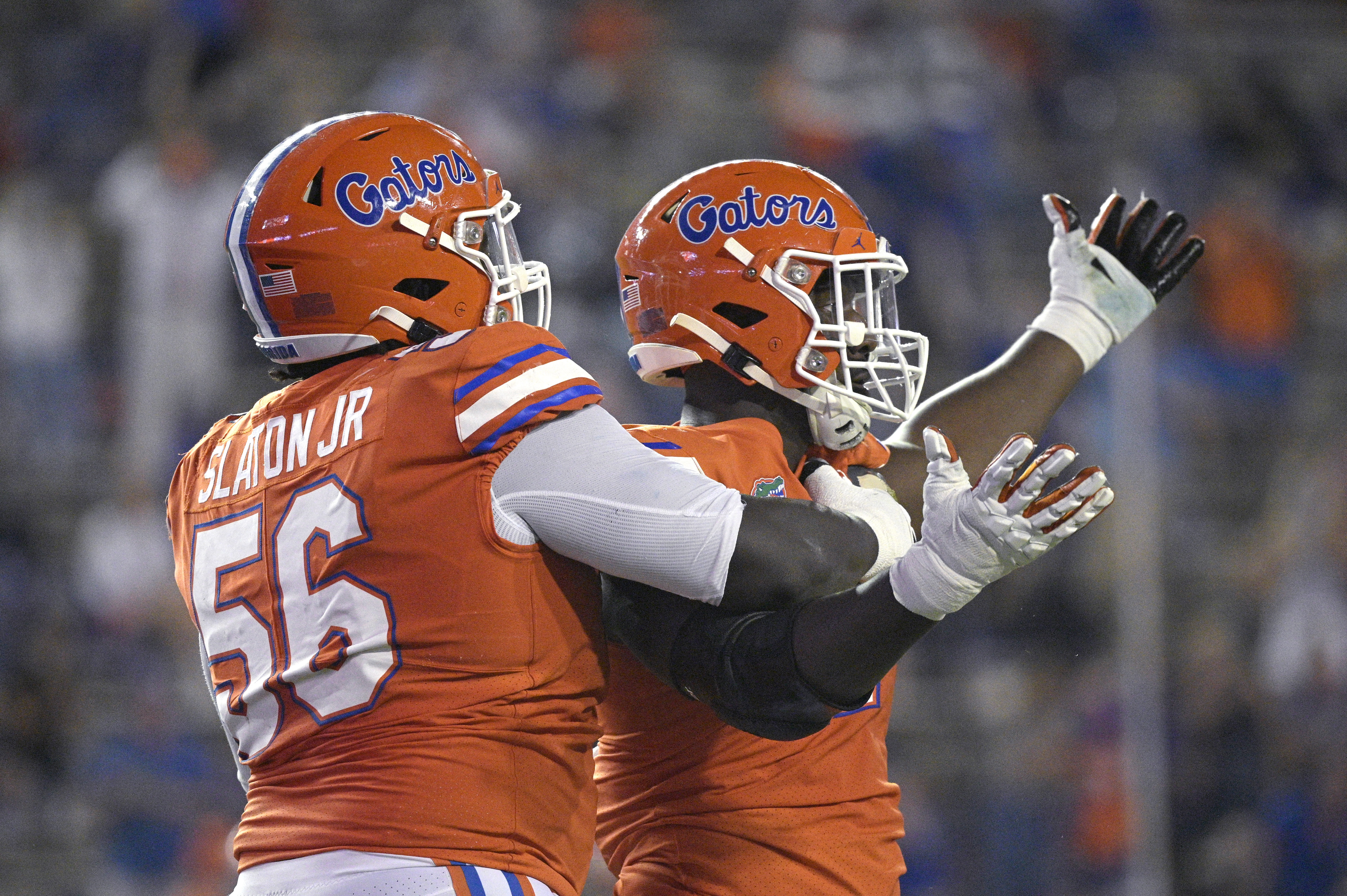 College Football: Trask, No. 6 Florida thump Hogs 63-35