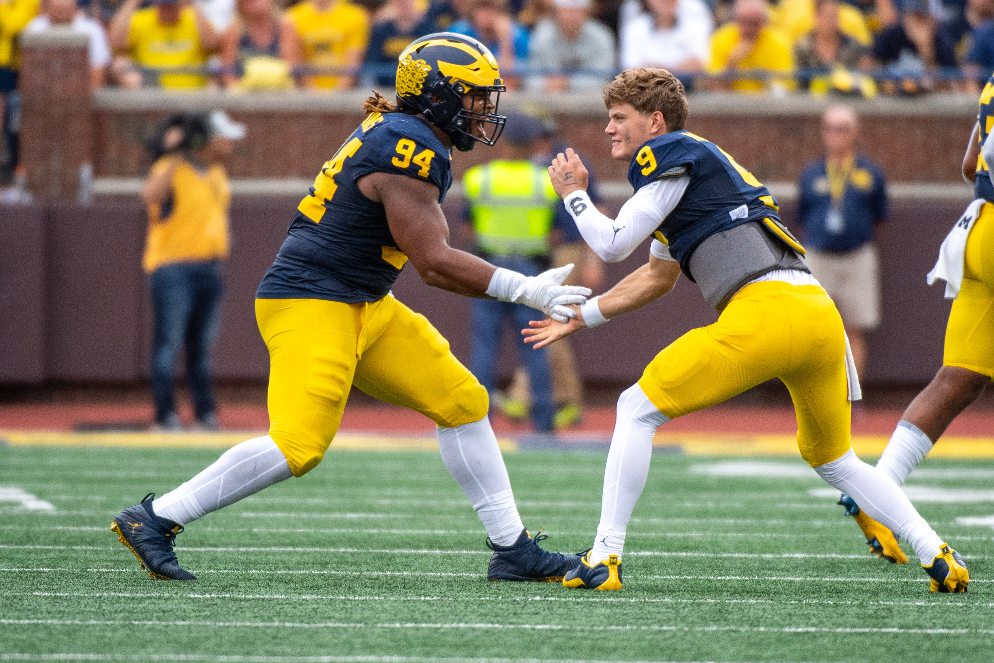 J.J. McCarthy leads No. 2 Michigan over East Carolina 30-3 without Jim  Harbaugh on the sideline