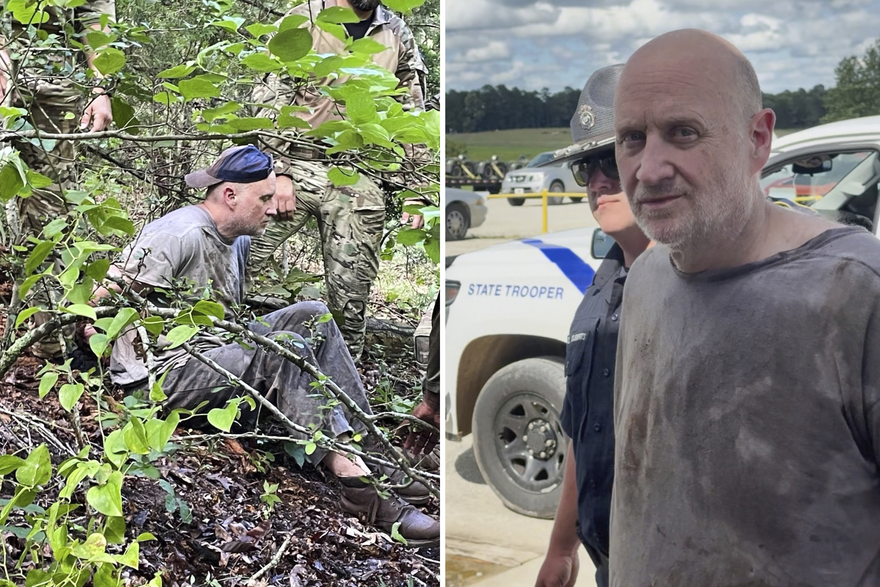 ●LOCK DOWN INMATES 1 man captured, another still on the run after breaking out