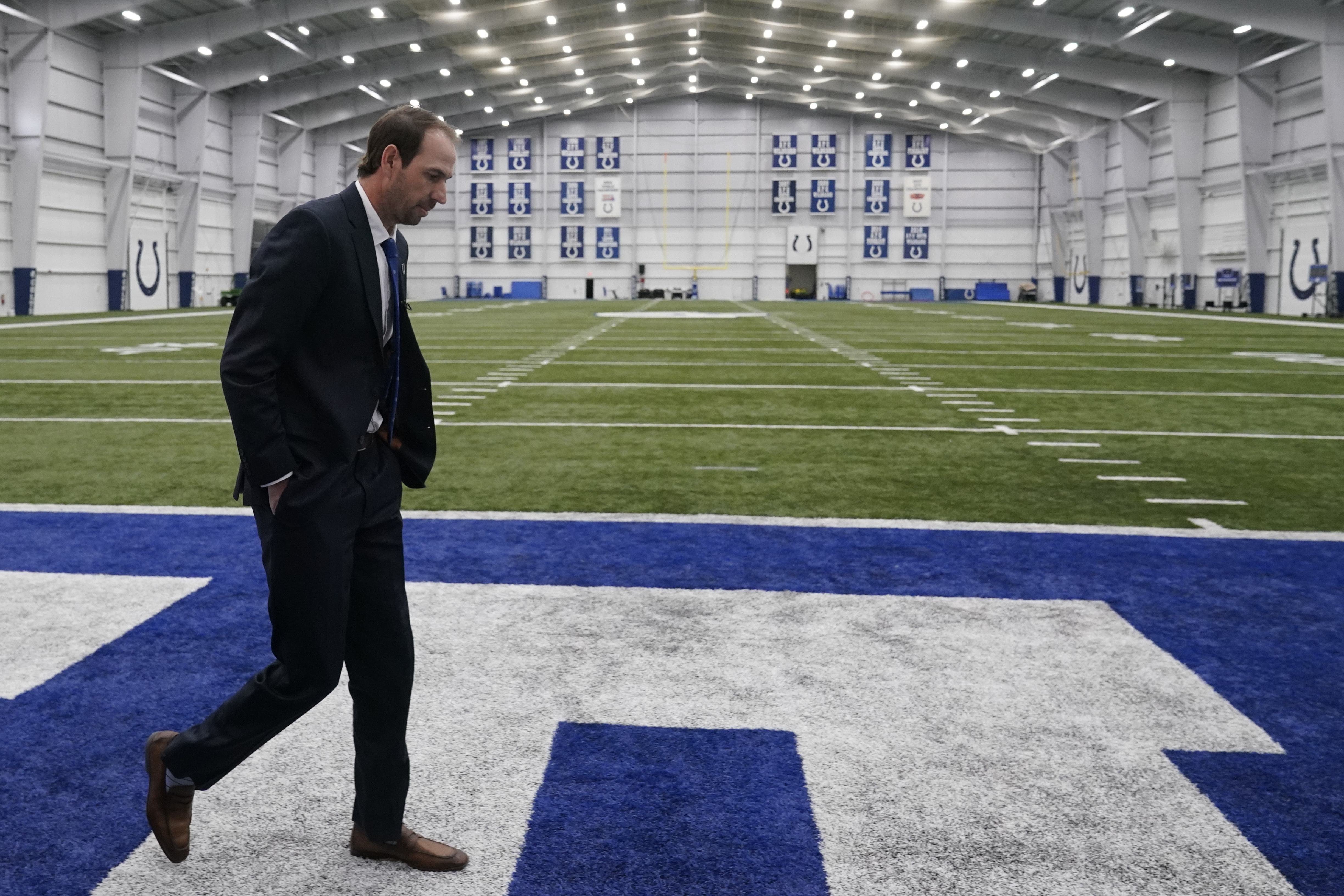 His college roommate's recommendation led to Colts center Jeff Saturday's  14-year NFL career