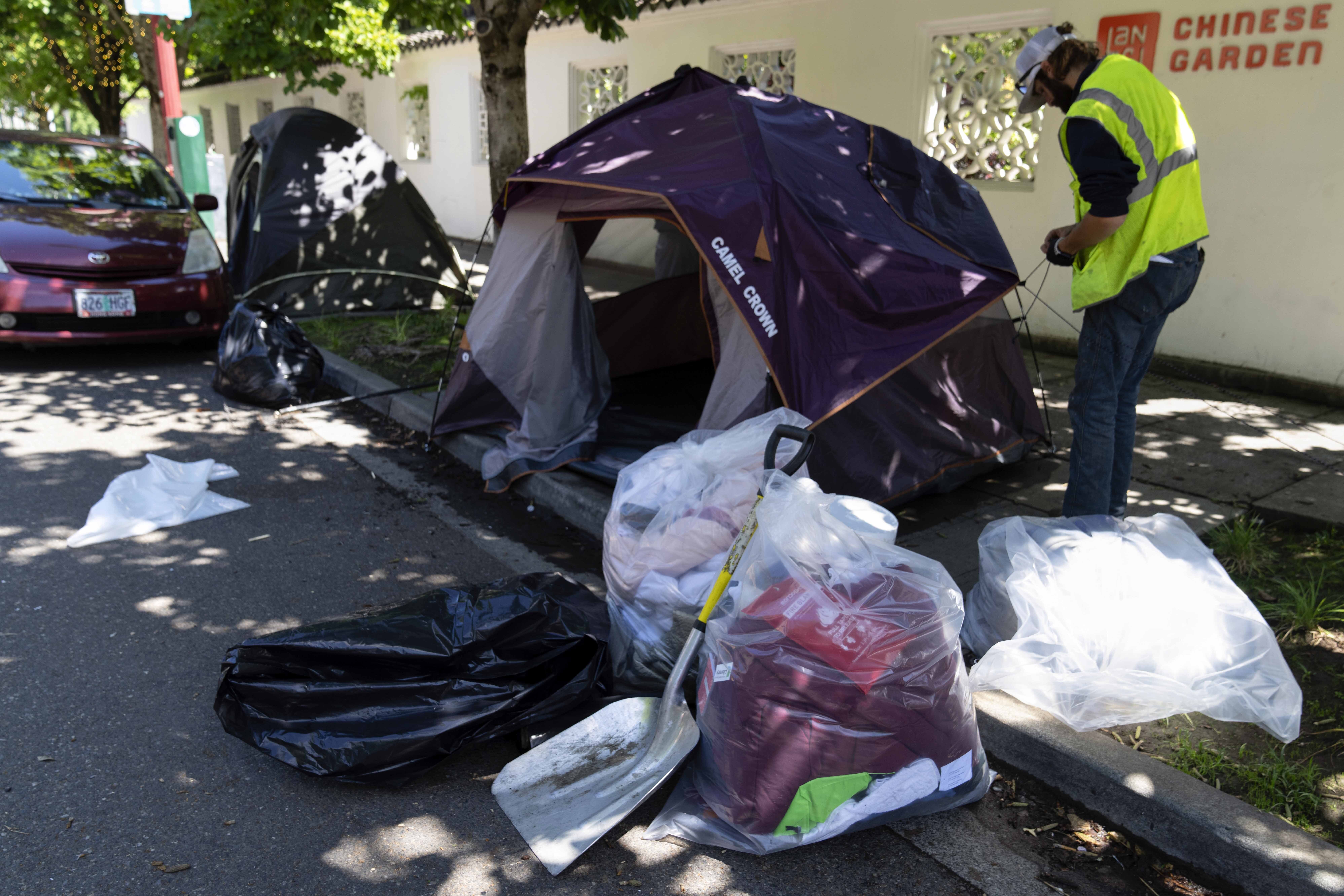 Fentanyl fuels record homeless deaths in Oregon's Multnomah County