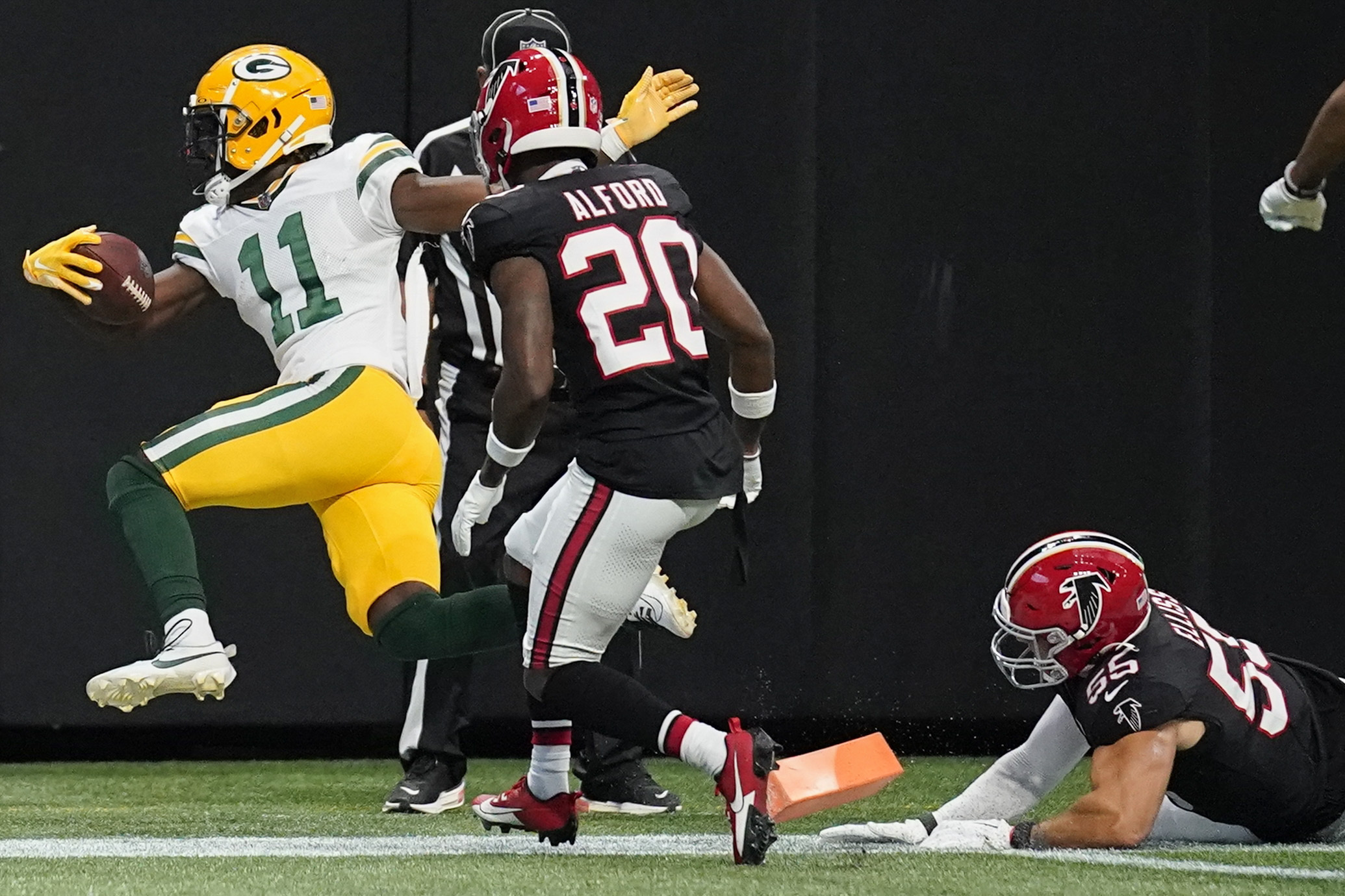 Green Bay Packers tight end Luke Musgrave (88) during a preseason