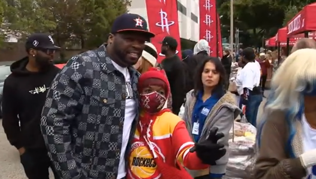 Rapper 50 Cent, Rockets team up in Thanksgiving turkey giveaway ...