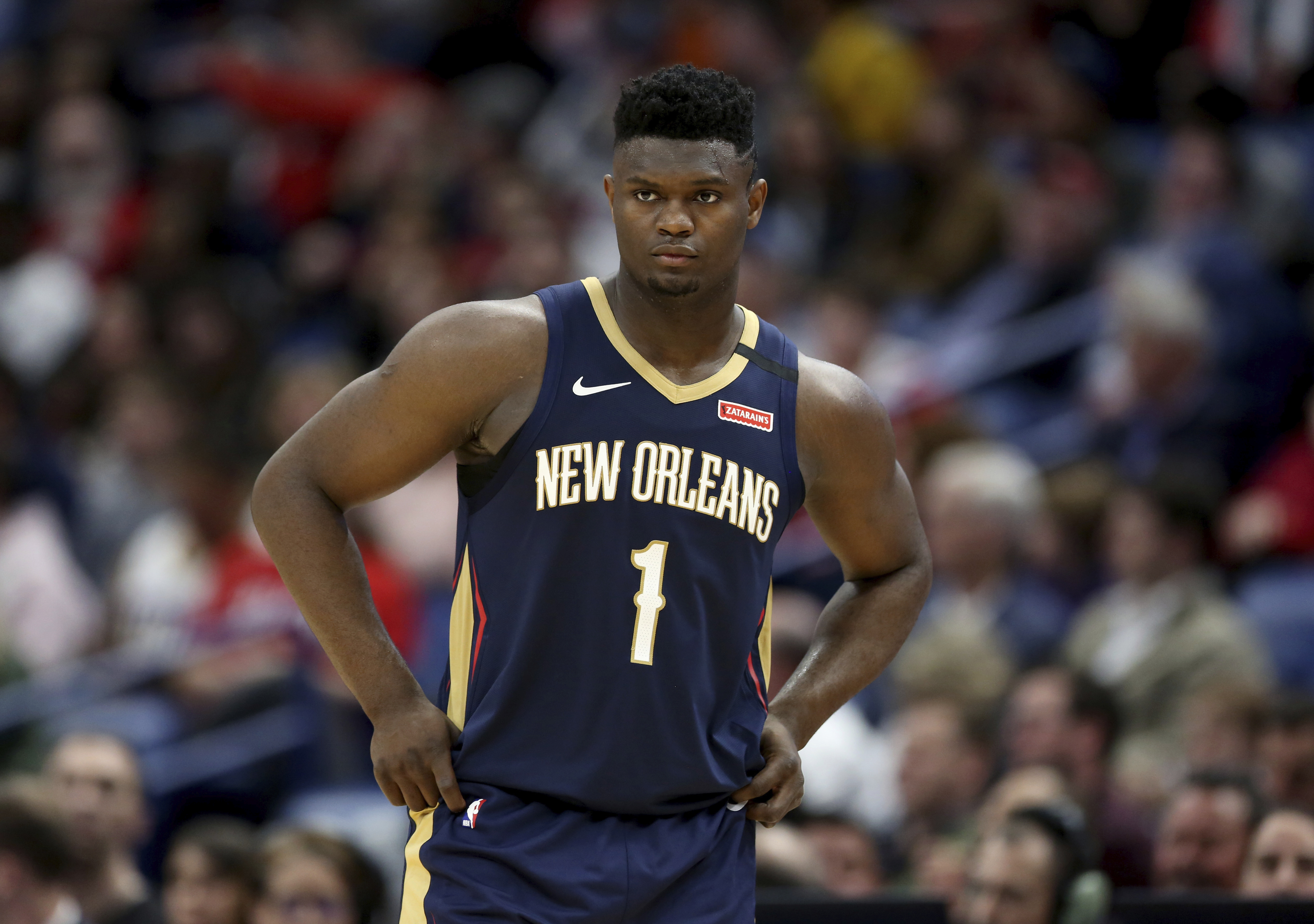 Photos: Zion Williamson at 2023 NBA All-Star Media Day and practice Photo  Gallery
