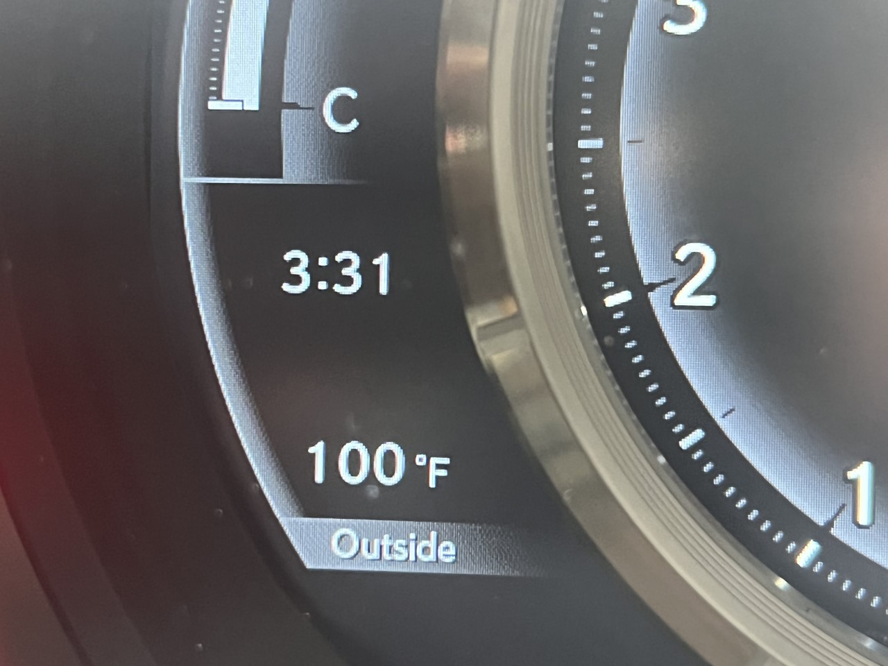 Testing Car's Outdoor Temperature Readings