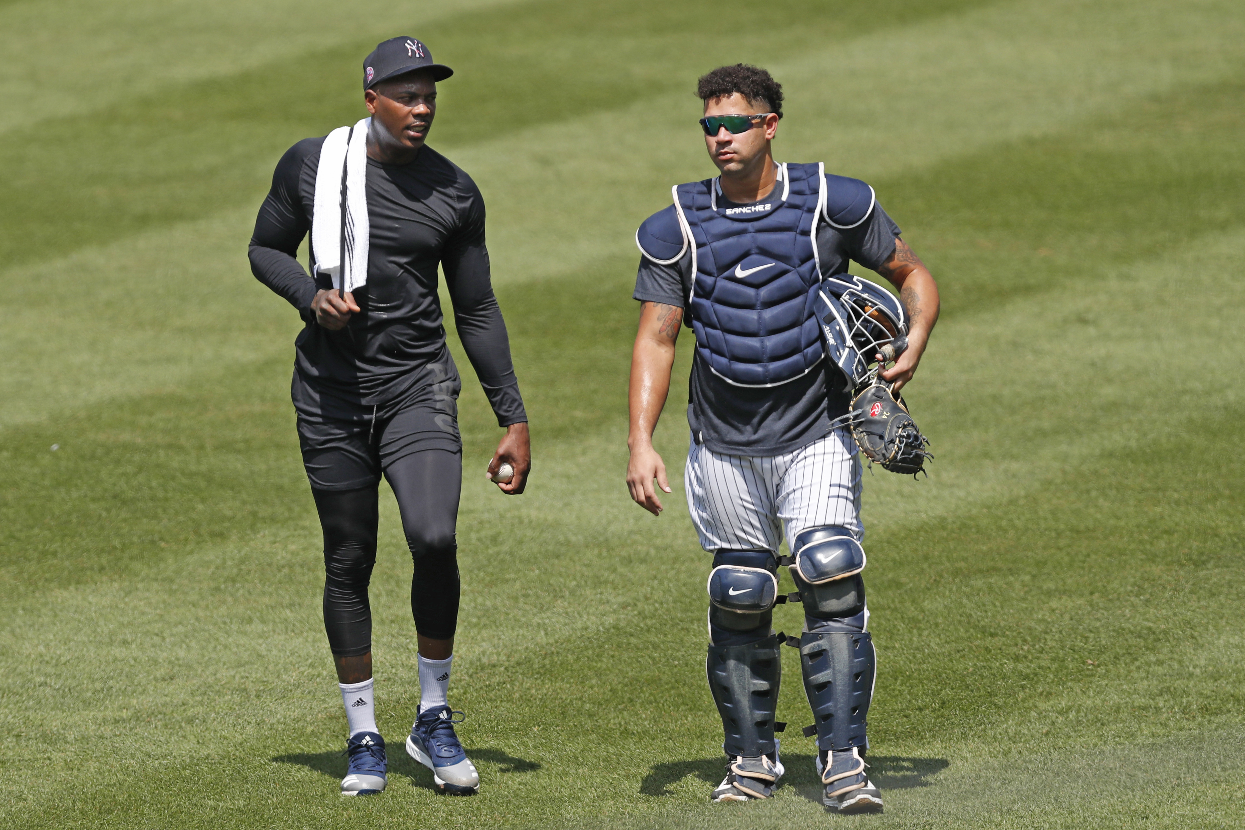 The Game Day MLB on X: Gary Sanchez casually working out in