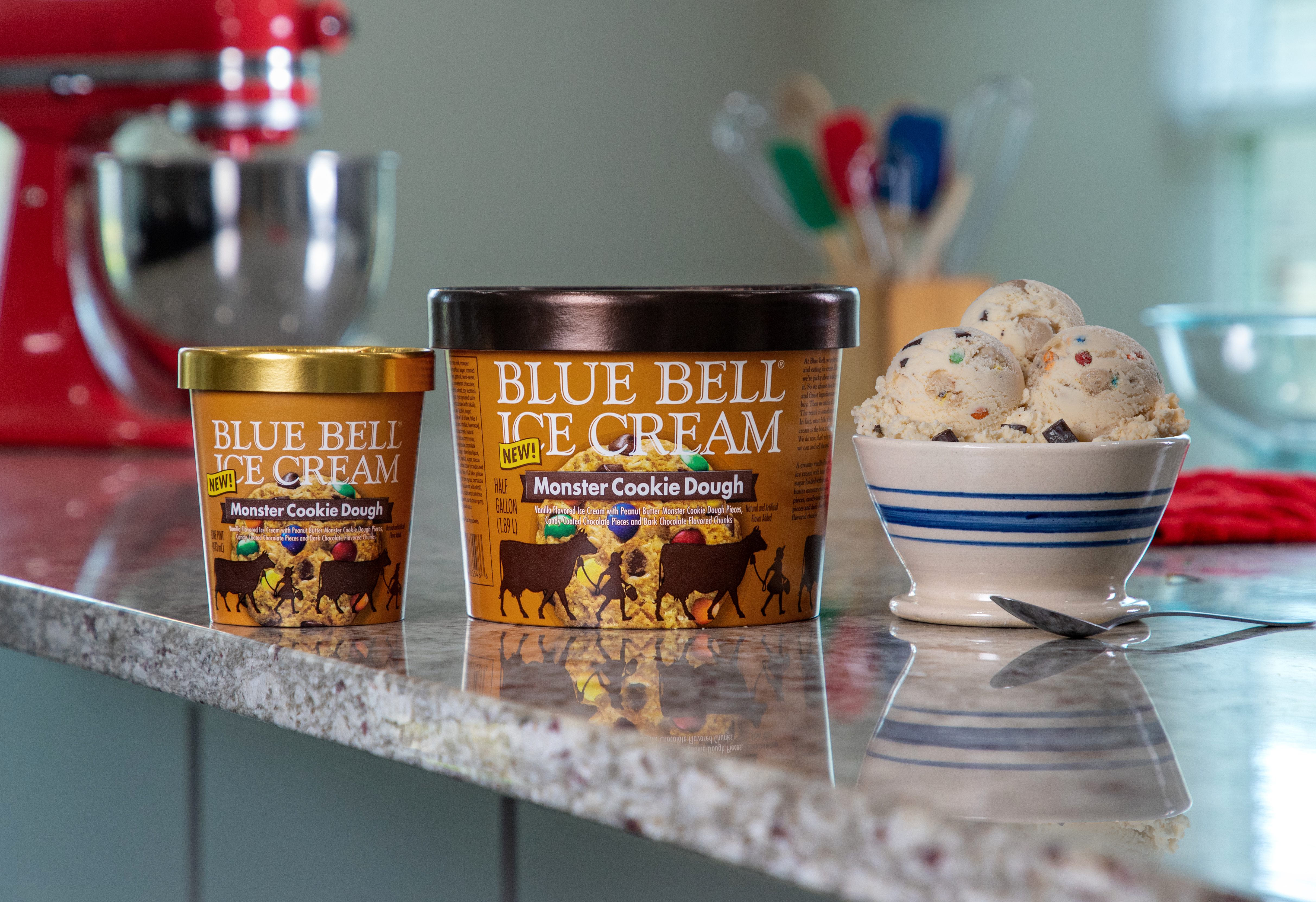 Blue Bell releases new limited-edition Monster Cookie Dough flavor