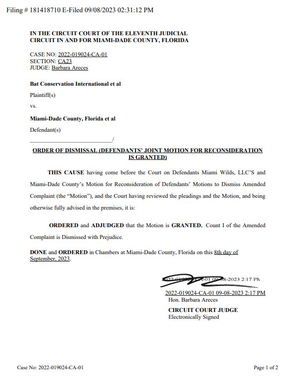 Judge dismisses lawsuit against development of water park at Zoo Miami
