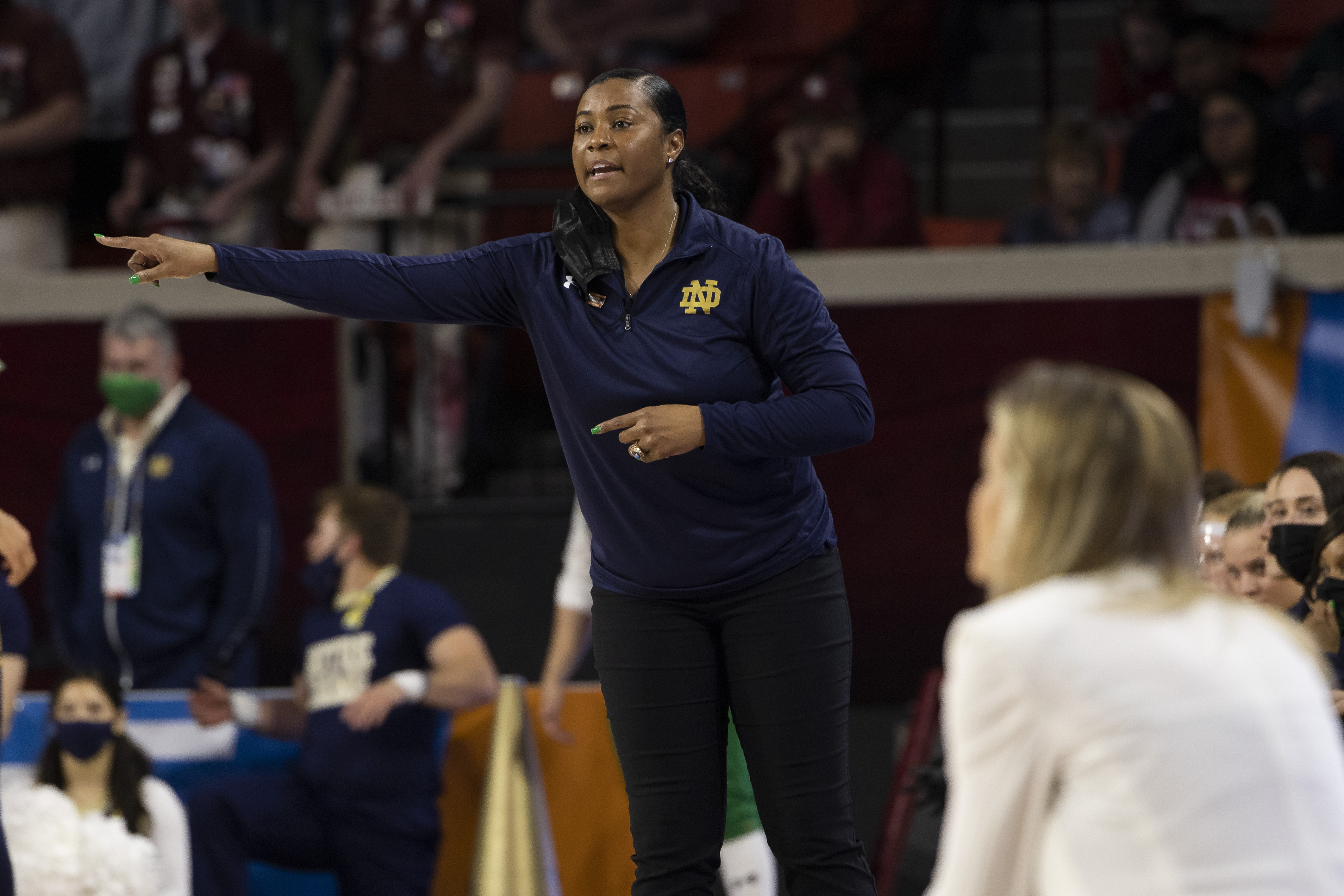 Notre Dame coach Niele Ivey paved the way for her son Jaden's basketball  stardom