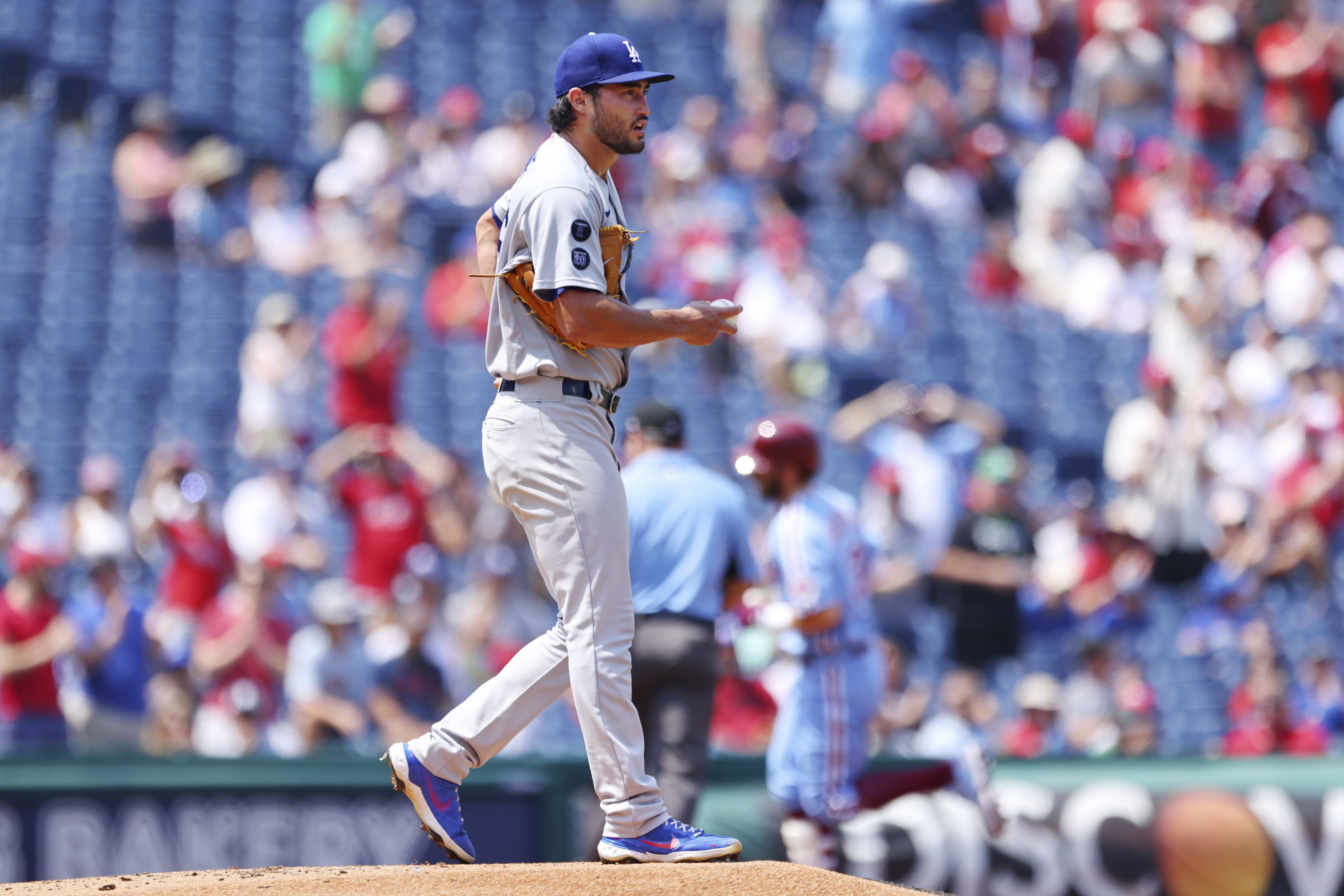 Joel Alfonso on X: Looks like a fan fell on the Red Sox bullpen at the  Phillies Stadium.  / X