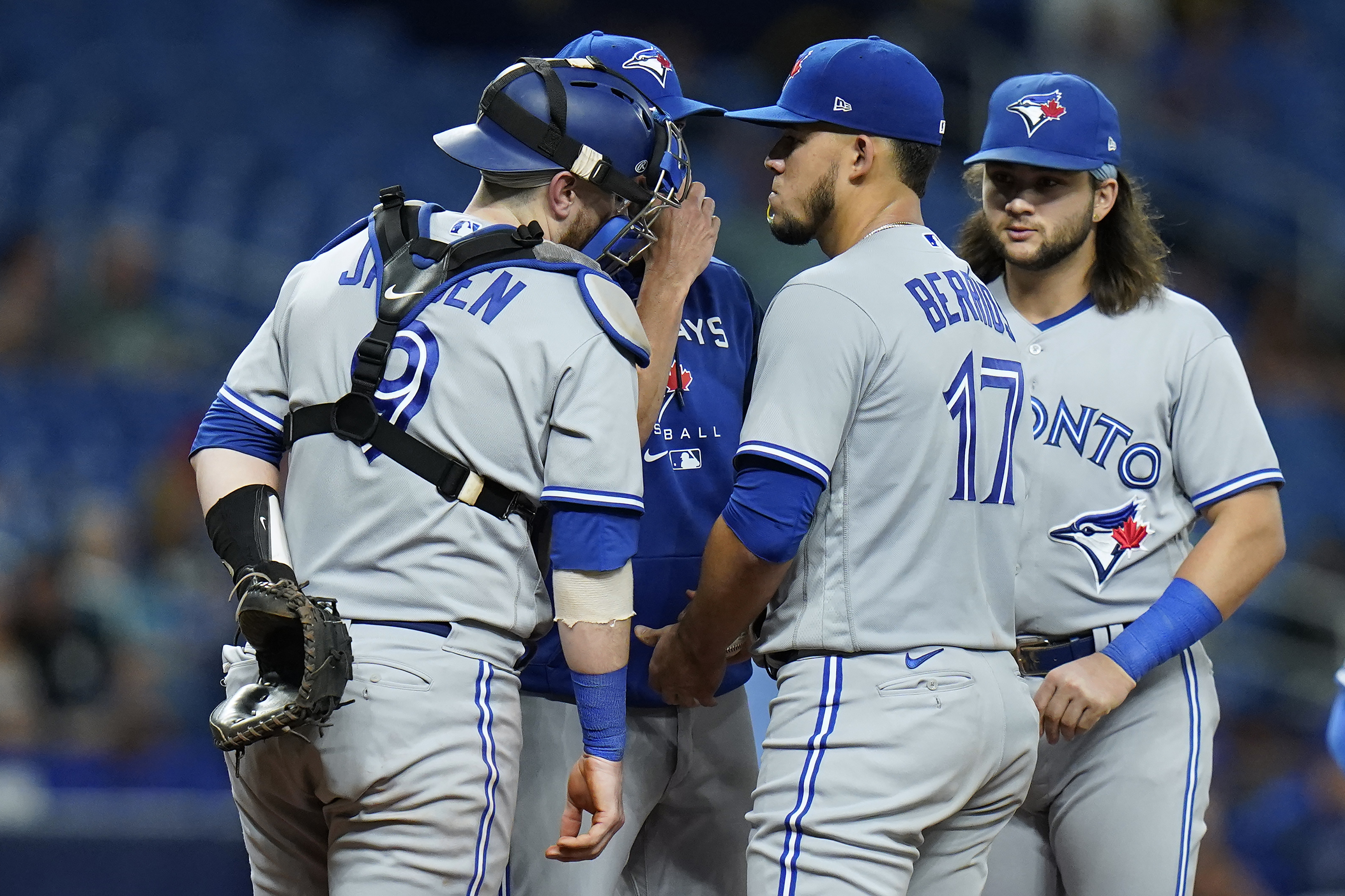 Wander Franco drives in 3 as Rays beat Blue Jays 10-5