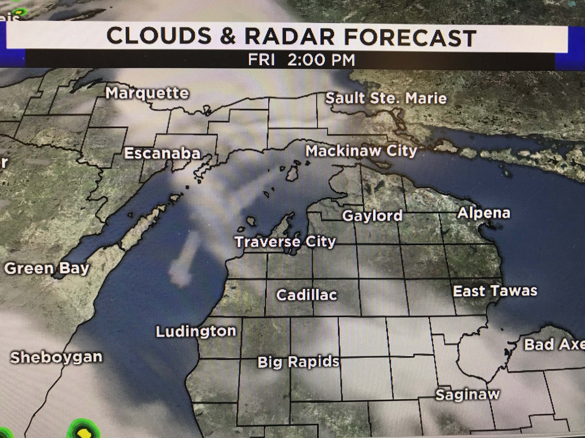 Northern Michigan weather forecast Severe threat is shifting