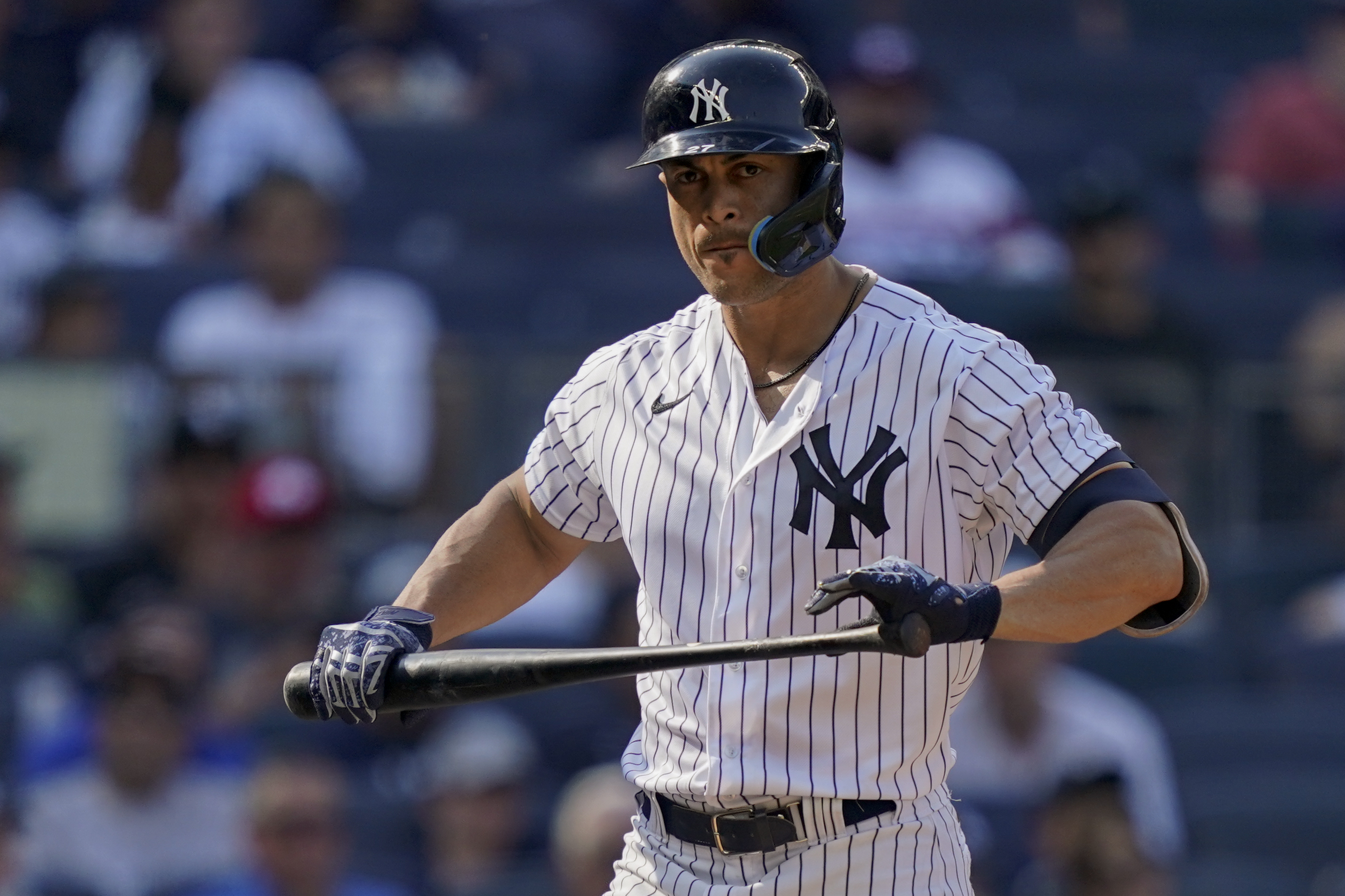 Giancarlo Stanton was a force in the Yankees lineup in 2021