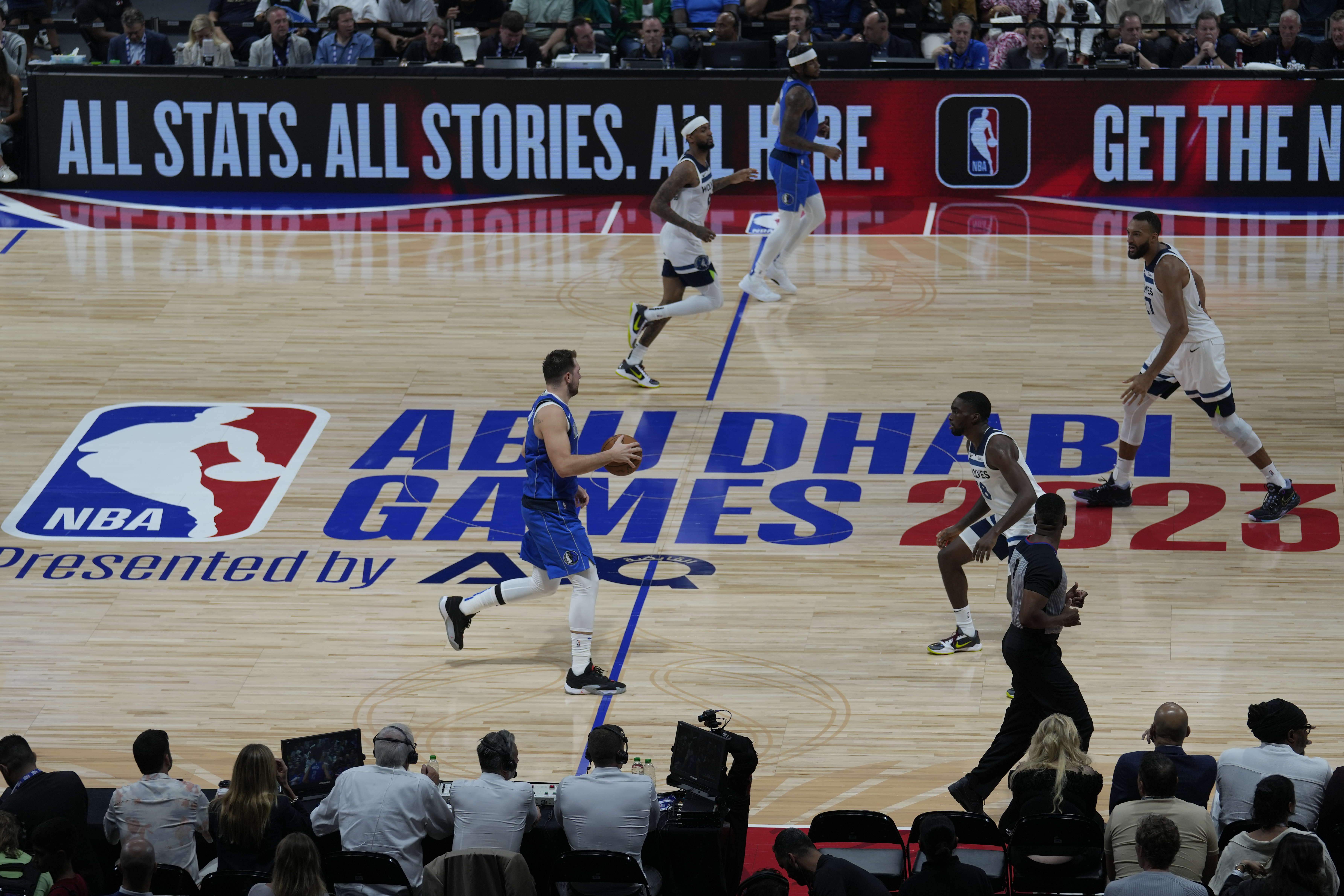 Minnesota tops Dallas, sweeps 2-game NBA preseason set in Abu Dhabi