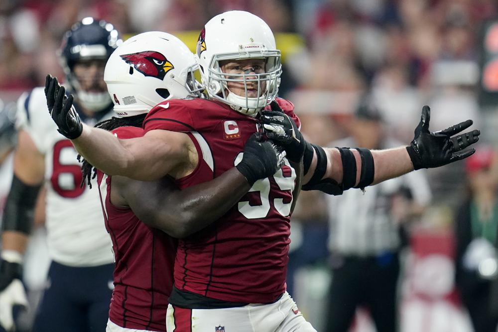 Cardinals defensive end J.J. Watt reportedly to get season-ending