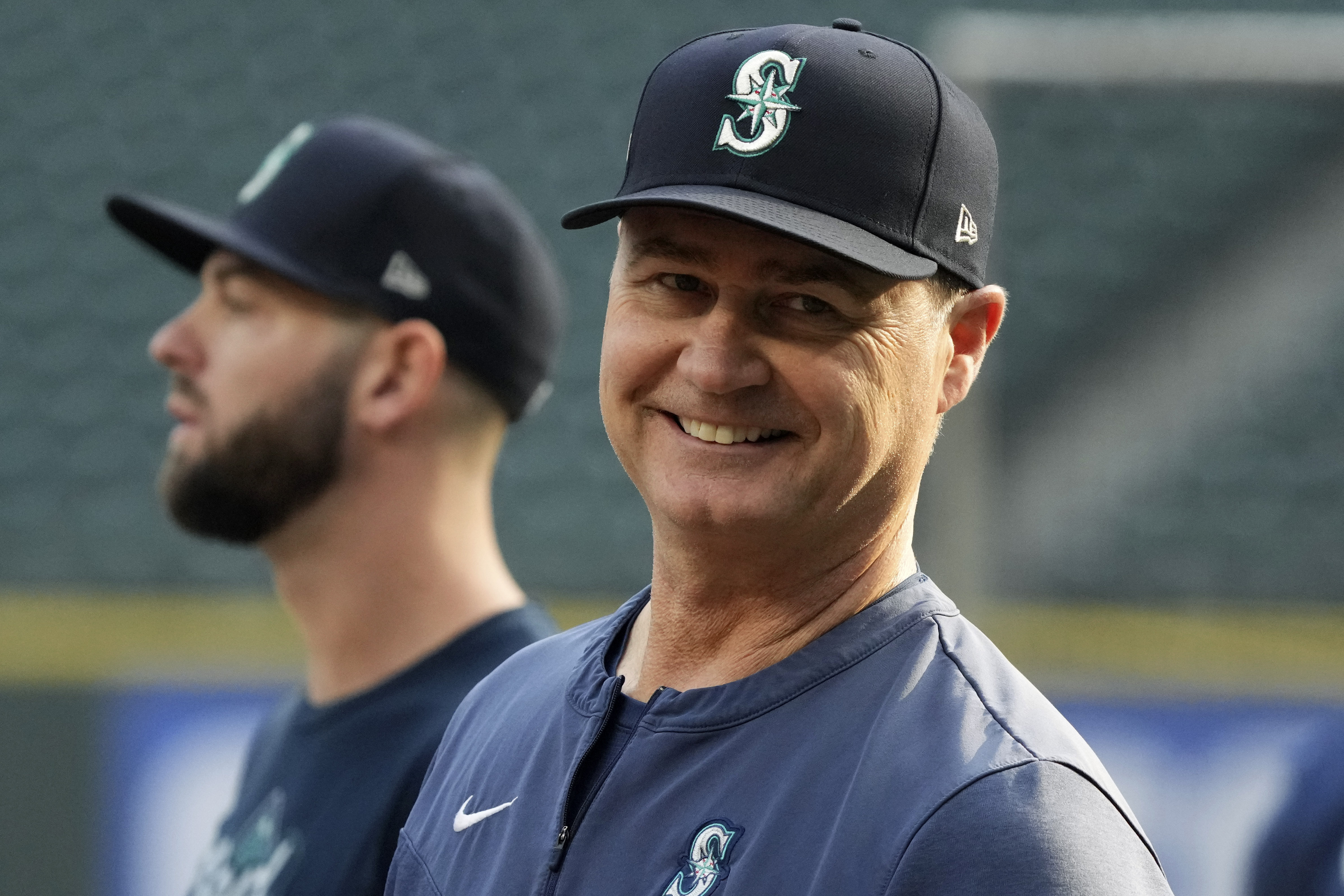 Adam Frazier of the Seattle Mariners poses for a photo during the