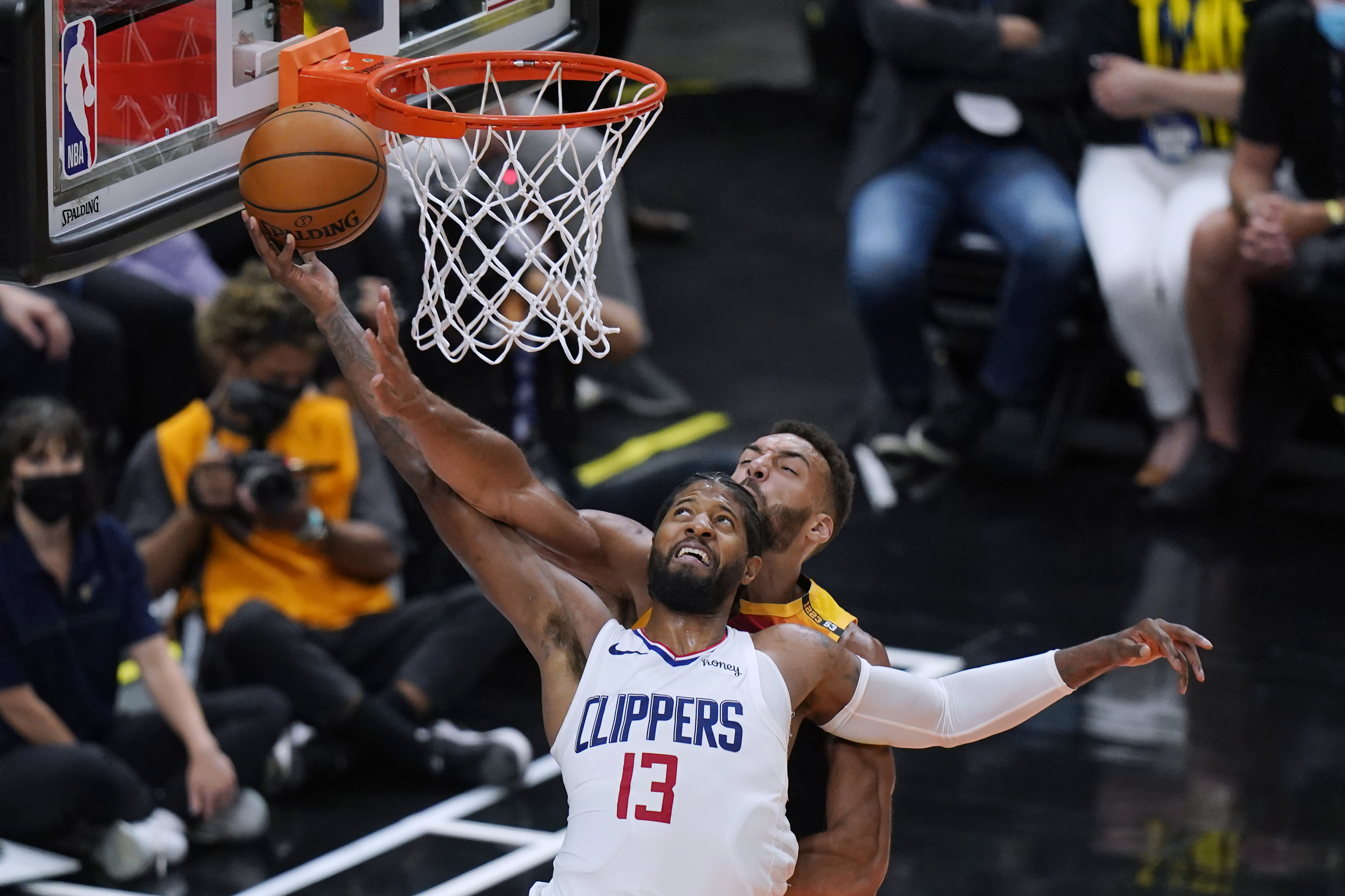 NBA Playoffs final score: Paul George seizes the moment, leads Clippers to  119-111 Game 5 victory - Clips Nation