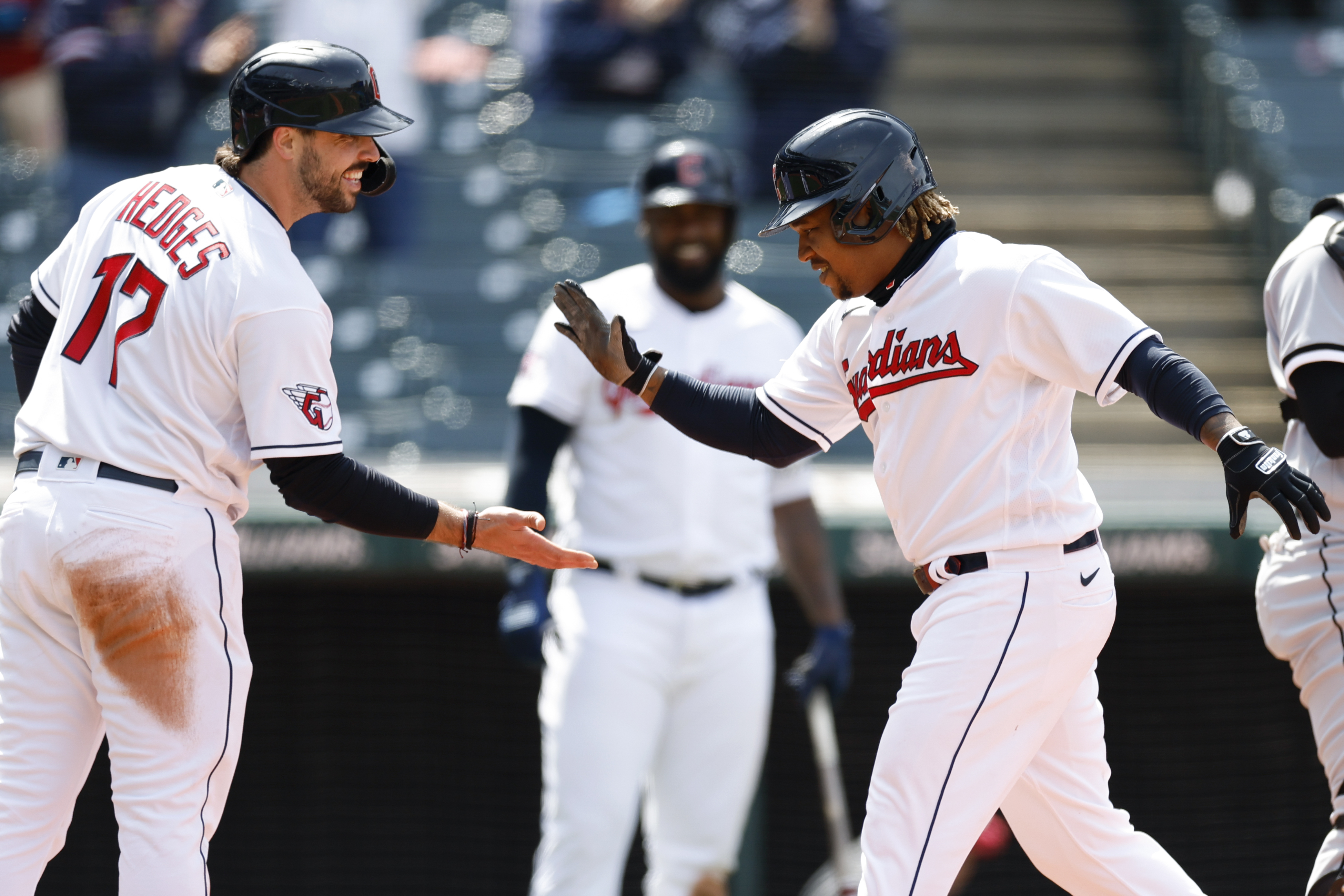 Gabriel Arias' first MLB hit, 04/20/2022