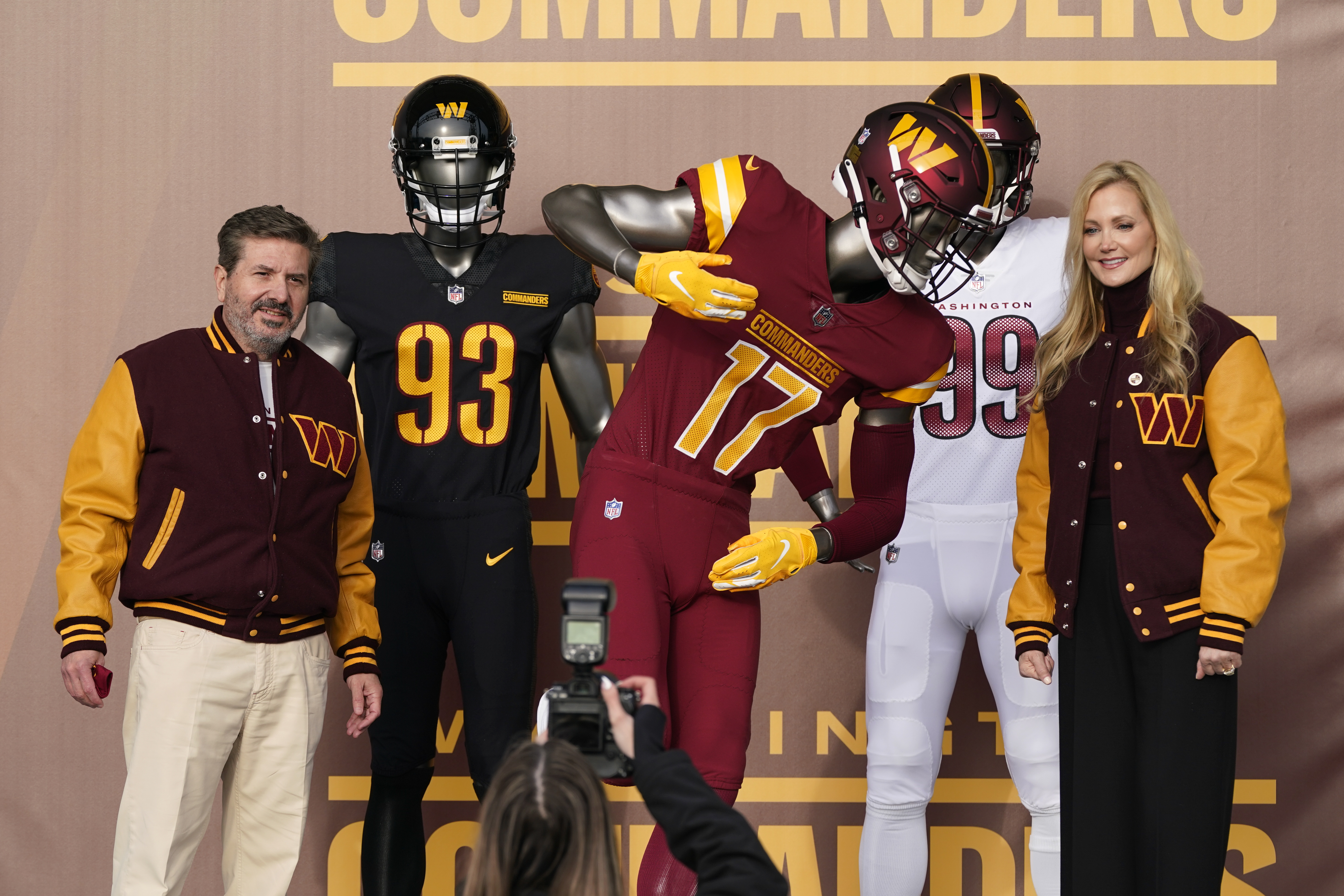 Tiffani Johnston, former marketing and events coordinator, marketing  manager and cheerleader for the National Football League's Washington  Football Team, testifies before the House Oversight Committee during a  roundtable Examining the Washington