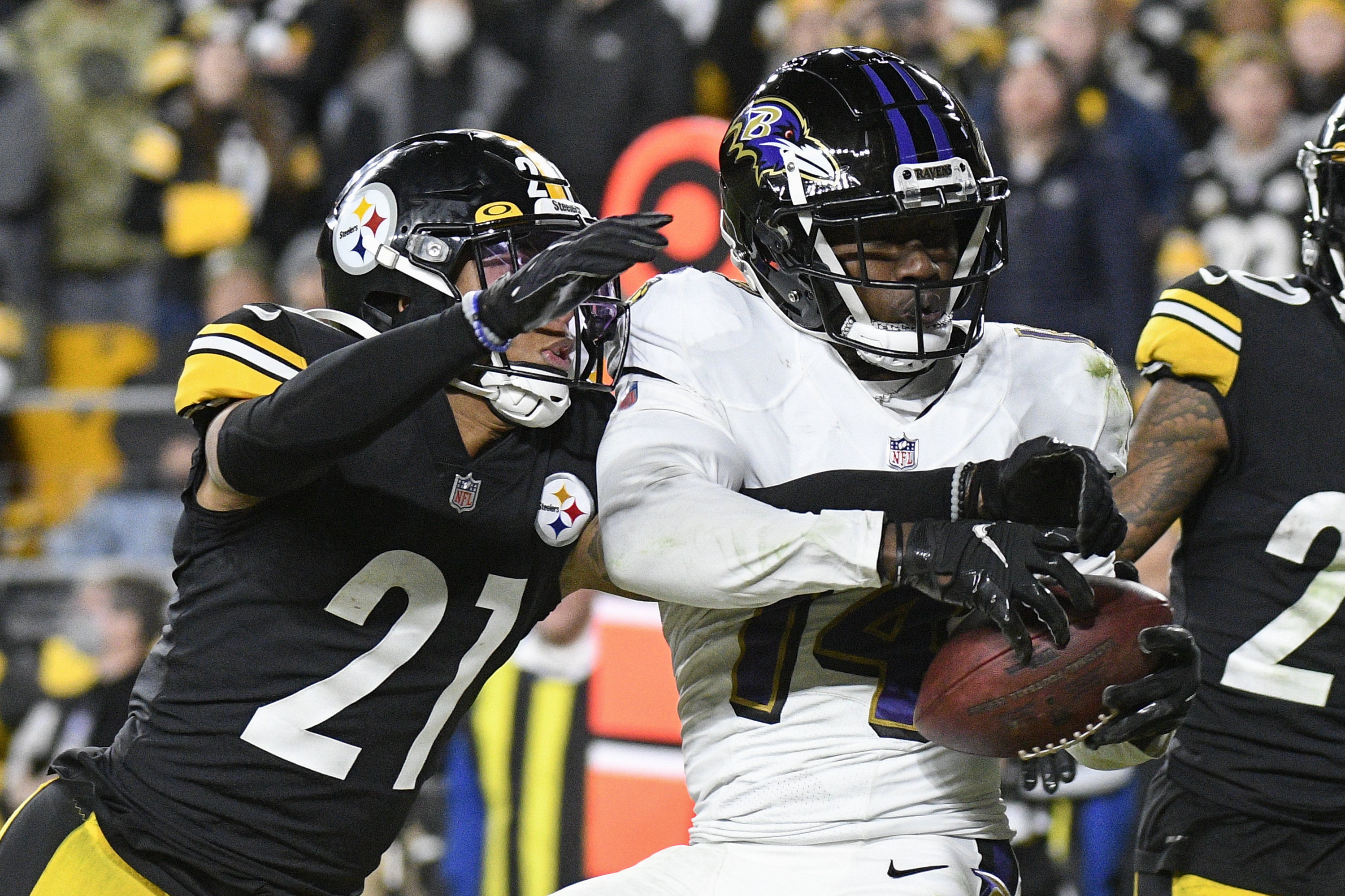 Steelers turn away Ravens 20-19 after failed 2-point attempt - The San  Diego Union-Tribune