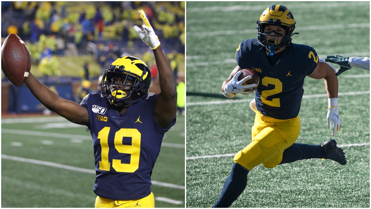 2 Michigan football players among first college athletes to