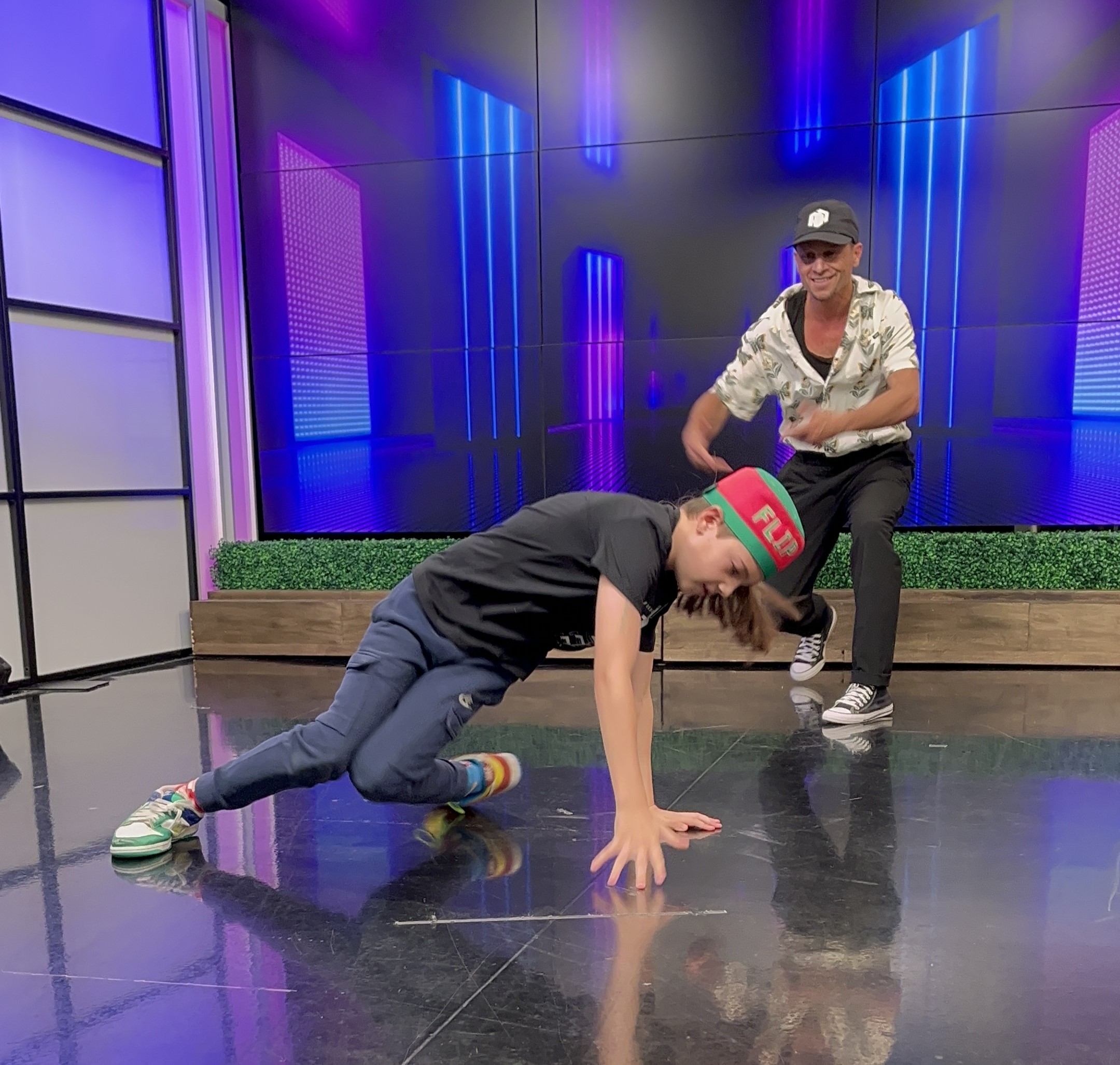 Houston B-Boys bust a move in Studio B