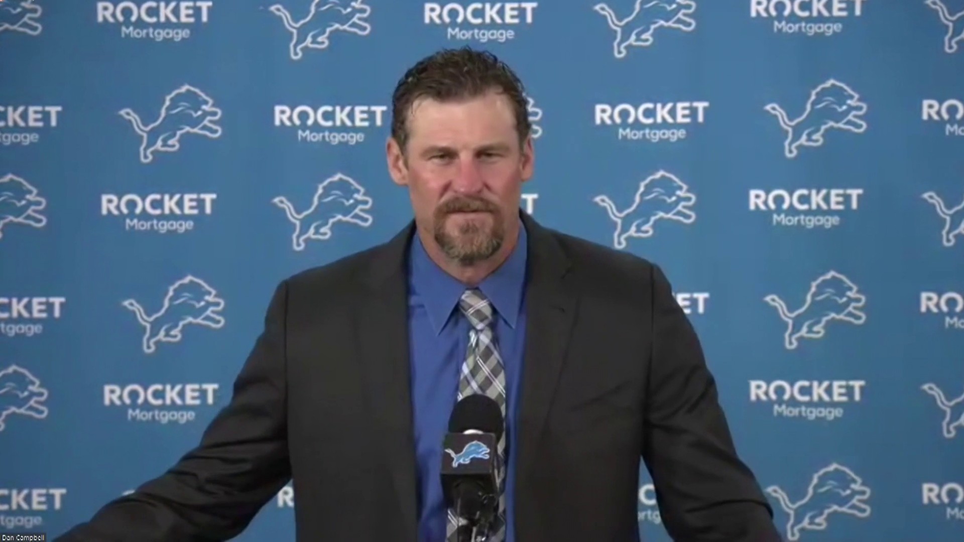 28 takeaways from new Detroit Lions head coach Dan Campbell's introductory  press conference