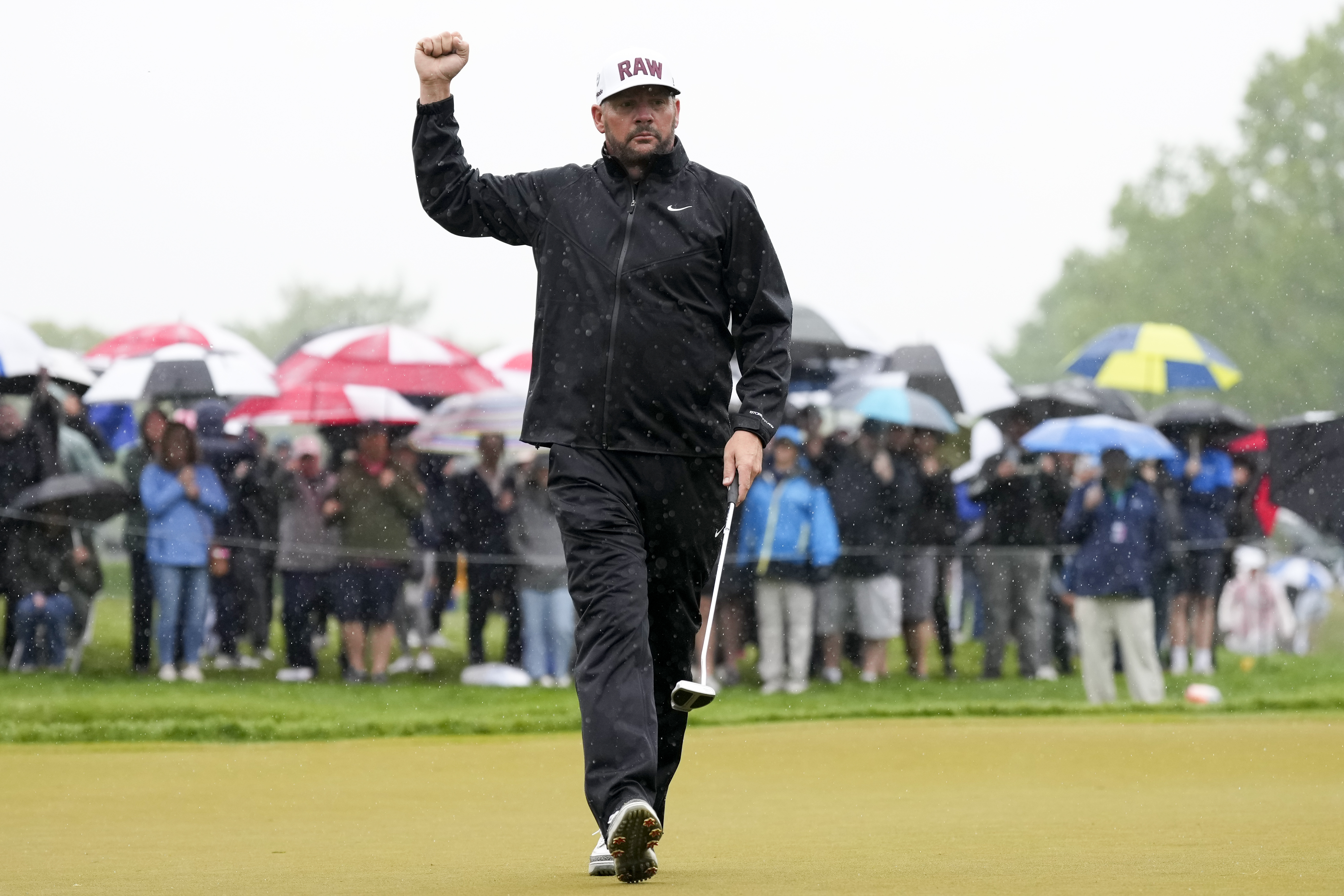 PGA Championship: What does Michael Block's RAW hat mean?