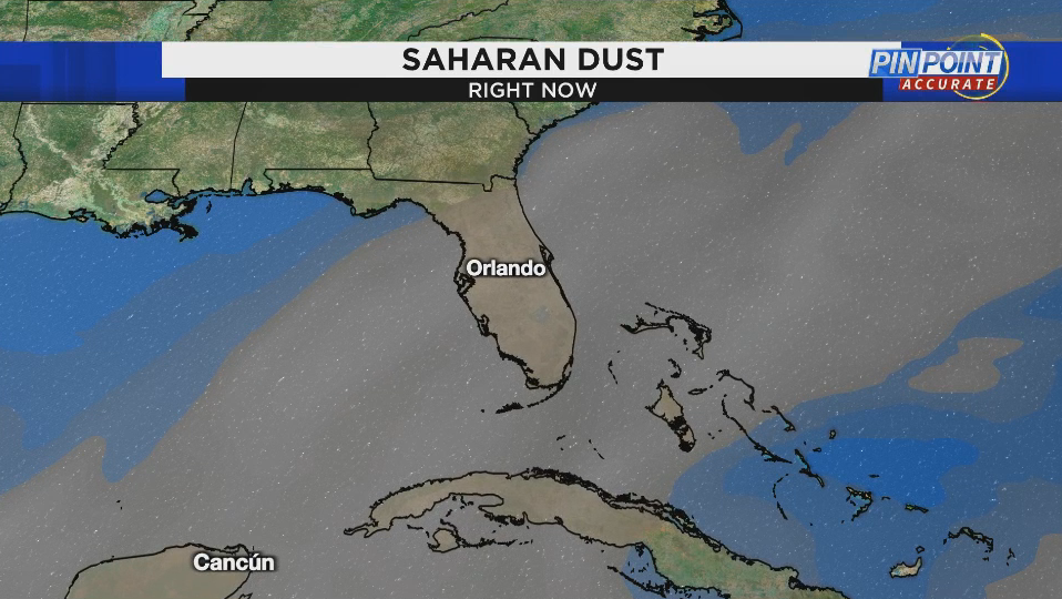 Have you seen the haze? Saharan Dust arrives in Central Florida