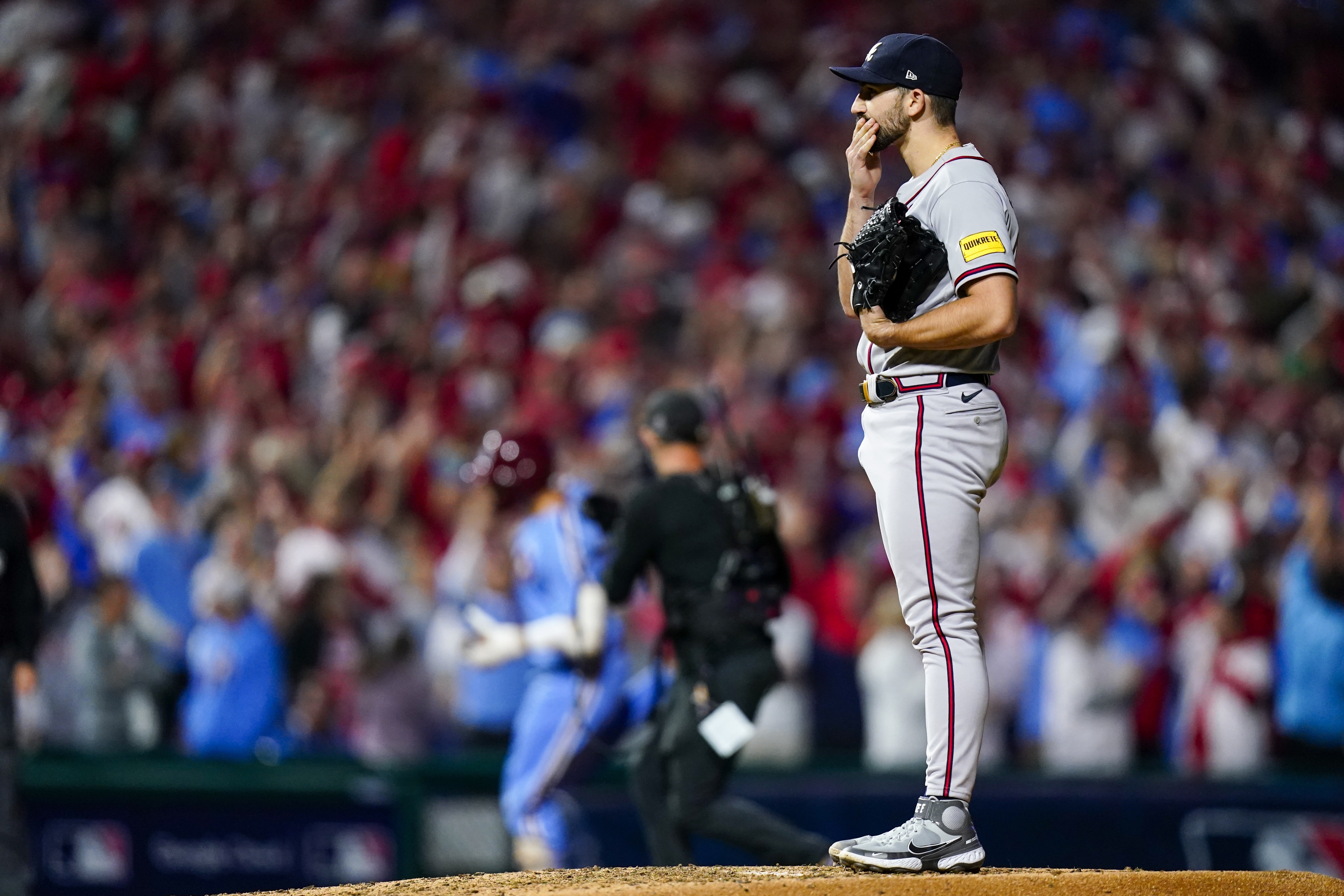 Braves' Spencer Strider screams at umpire after call: 'F--k you