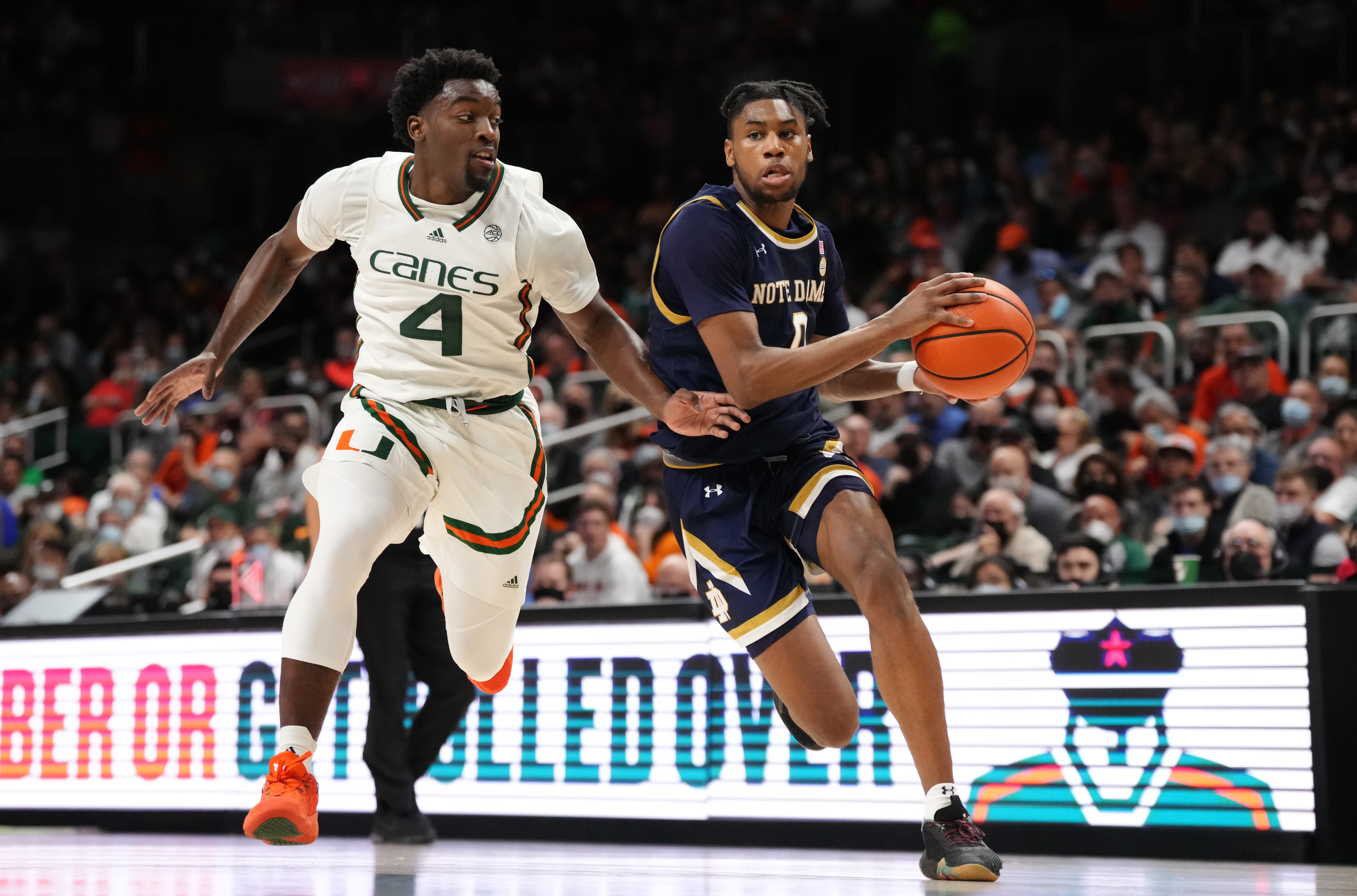Offense sizzles, but Louisville still falls short at No. 19 Miami, 93-85 -  Card Chronicle