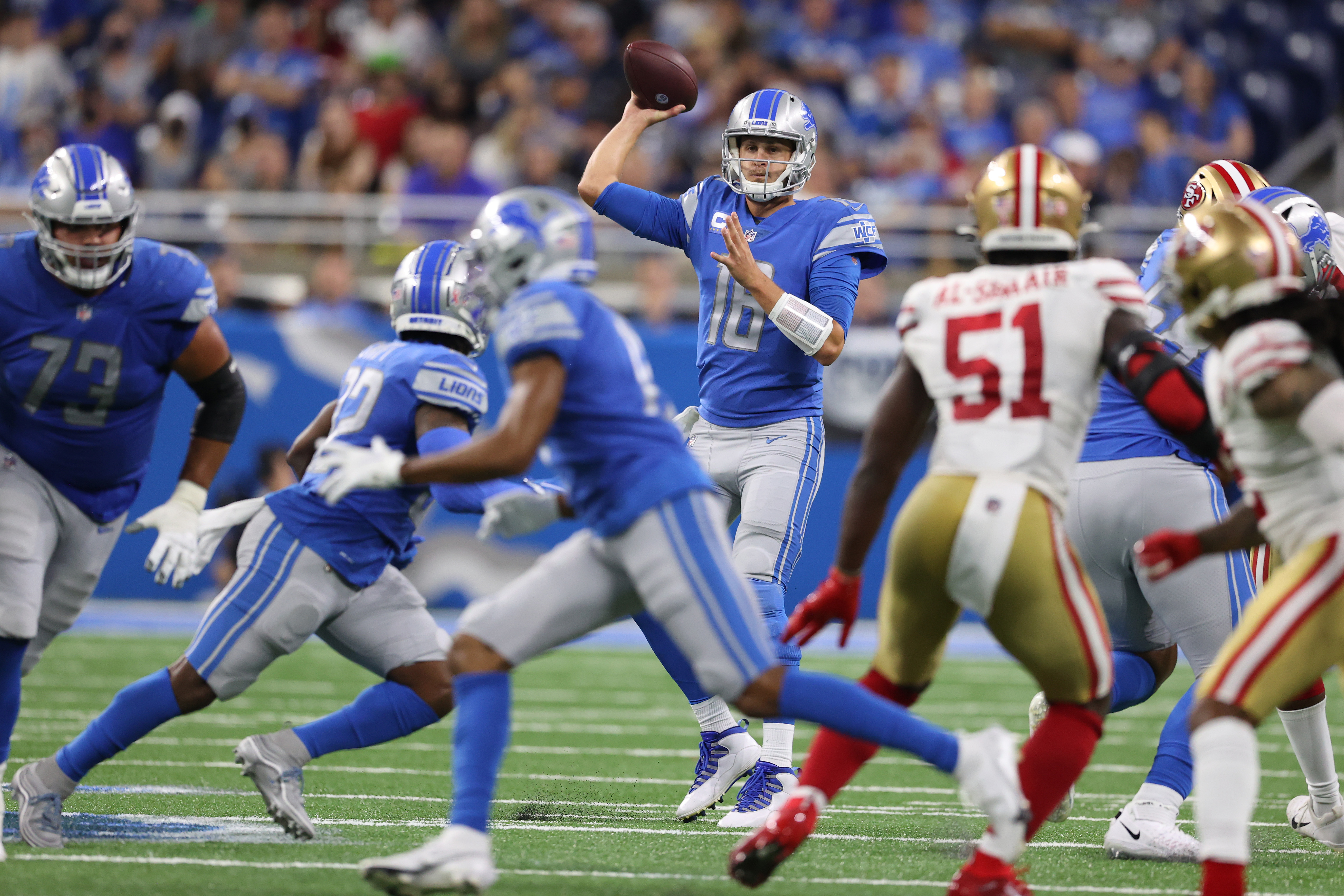 Detroit Lions look to extend Cinderella run by snapping 13 game