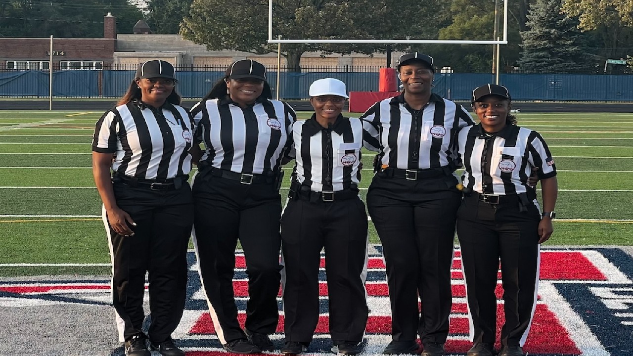 NFL's First All-Black Crew Officiated 'Monday Night Football' Game