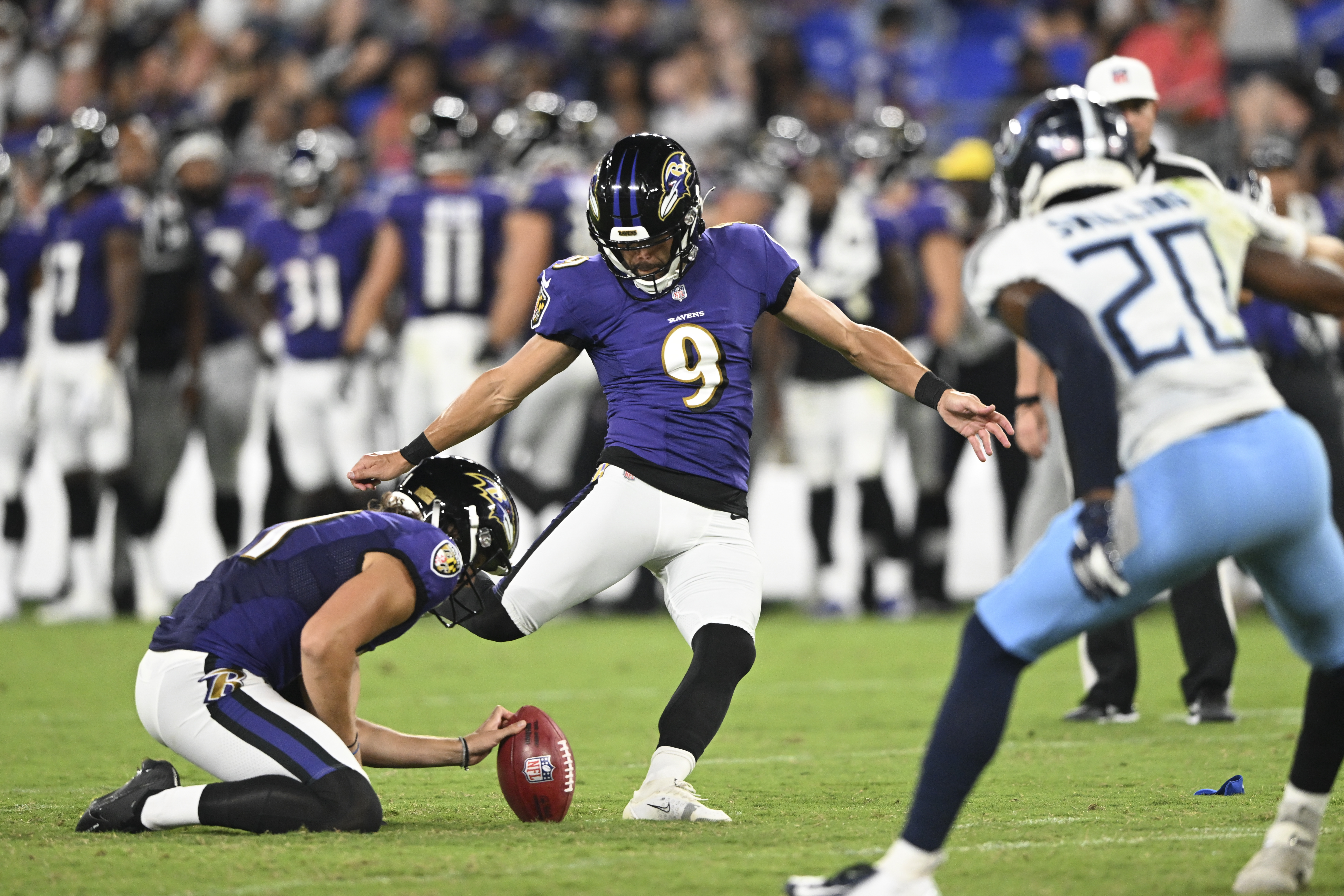 Ravens win 21st straight preseason game, topping Titans - The San