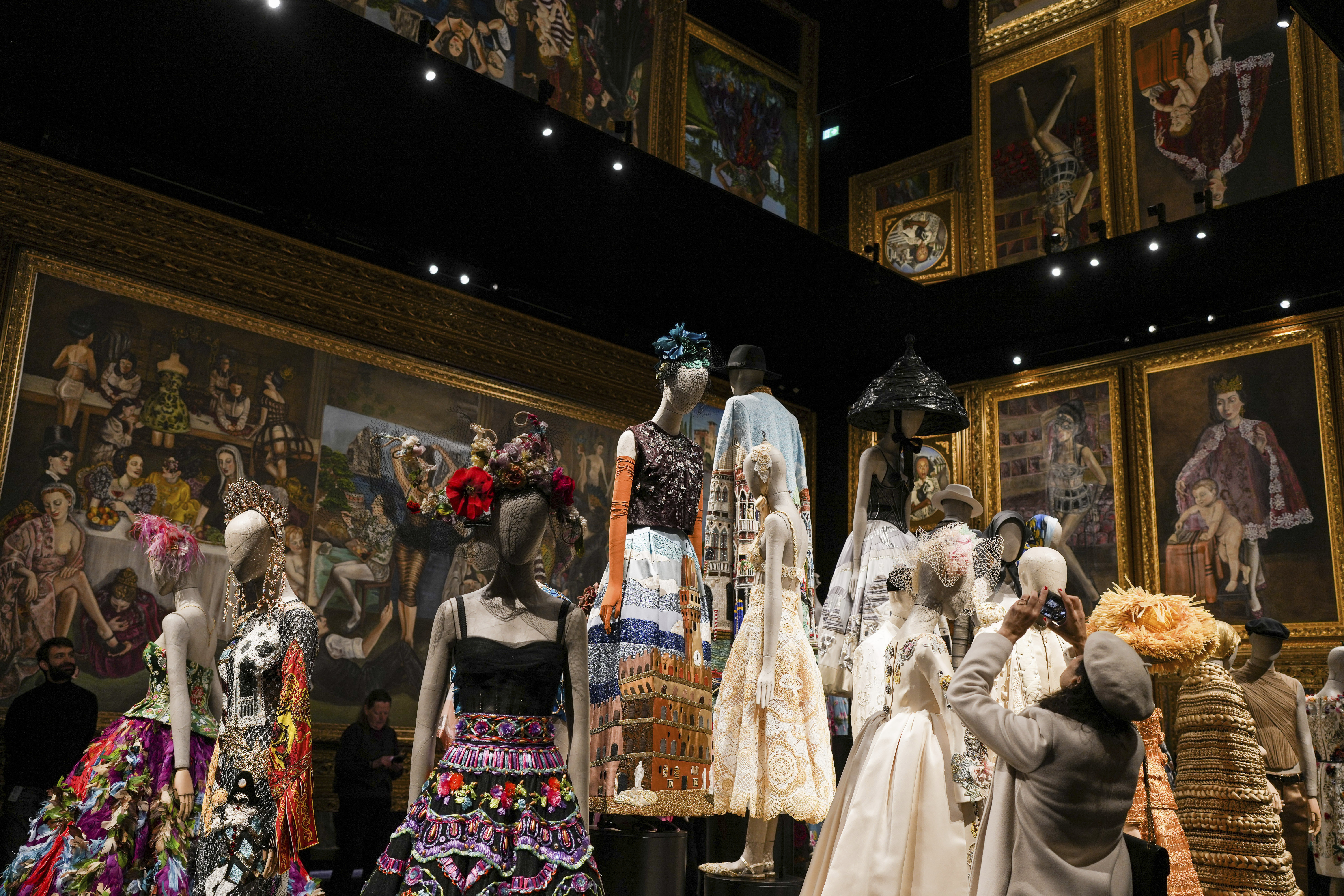 Dolce & Gabbana debut in Paris, showing Italian artistry on French