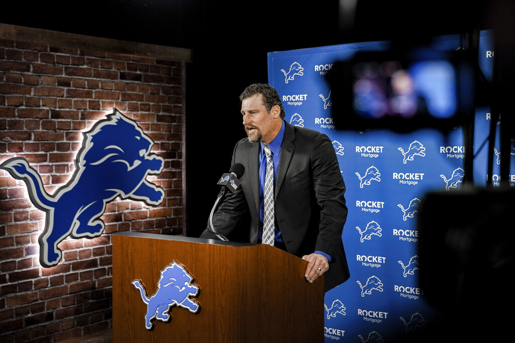 Dan Campbell's Detroit Lions news conference: Watch replay