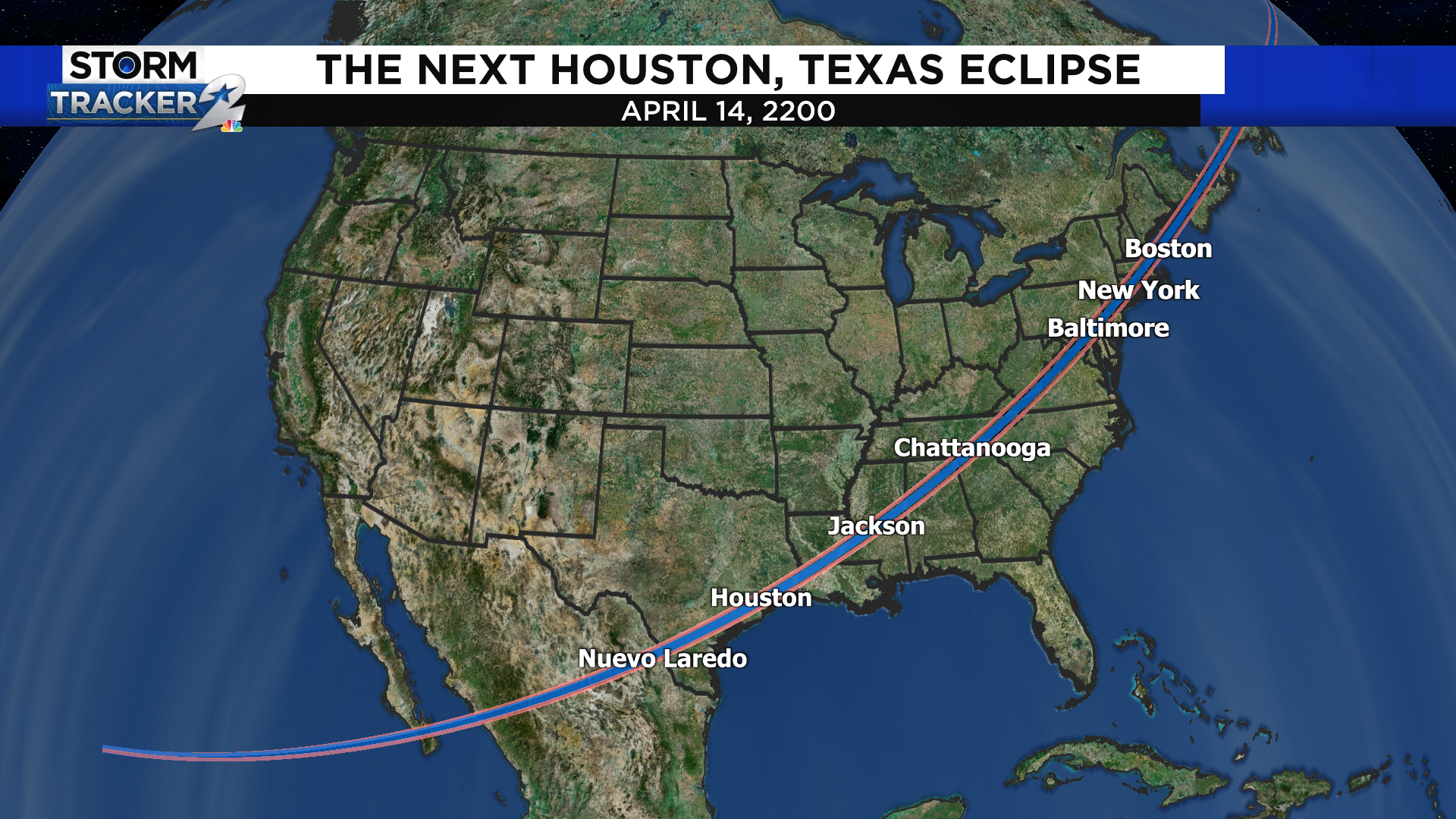 How rare it is to get a total solar eclipse in the Houston area?