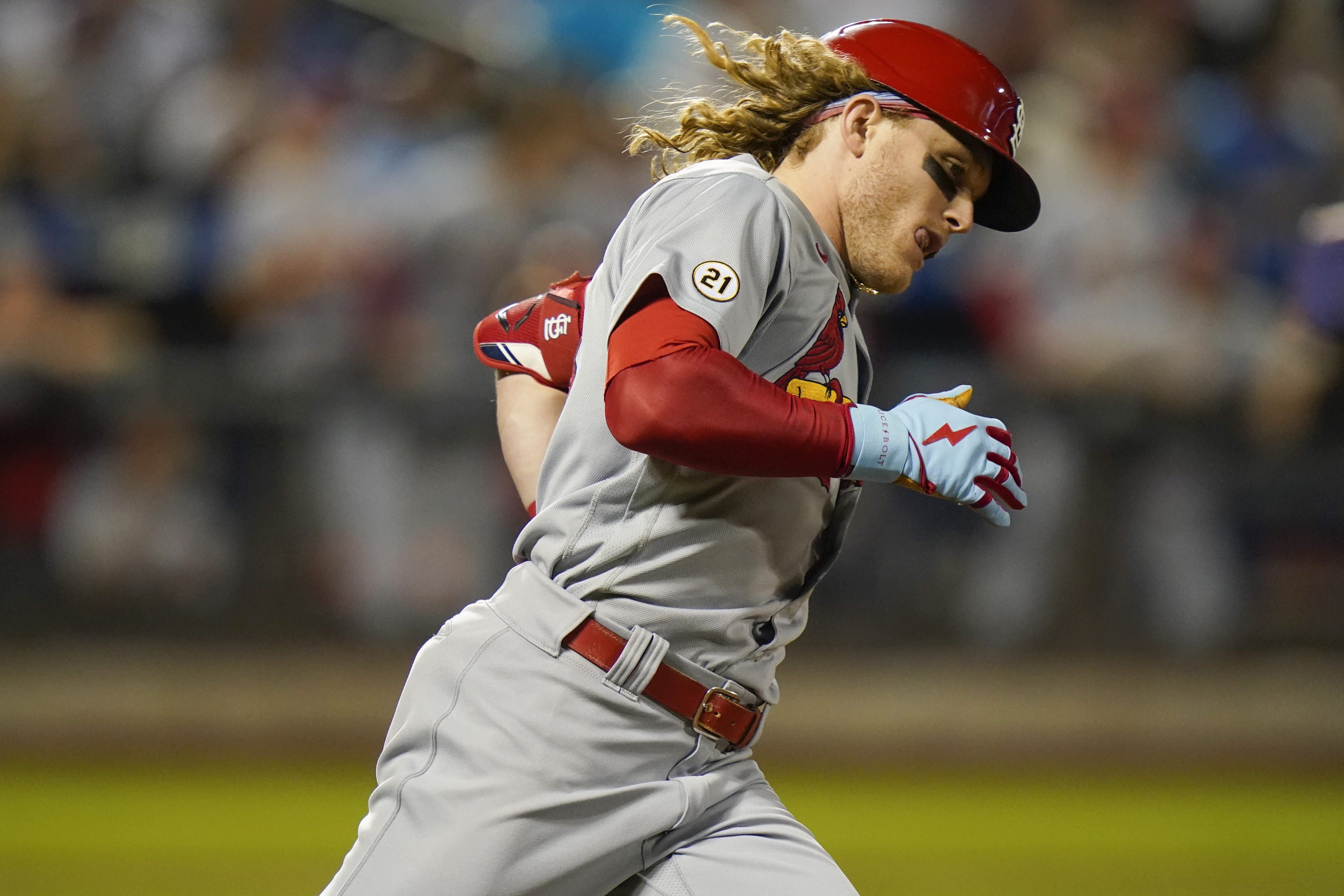 Lars Nootbaar takes celebrating - Springfield Cardinals