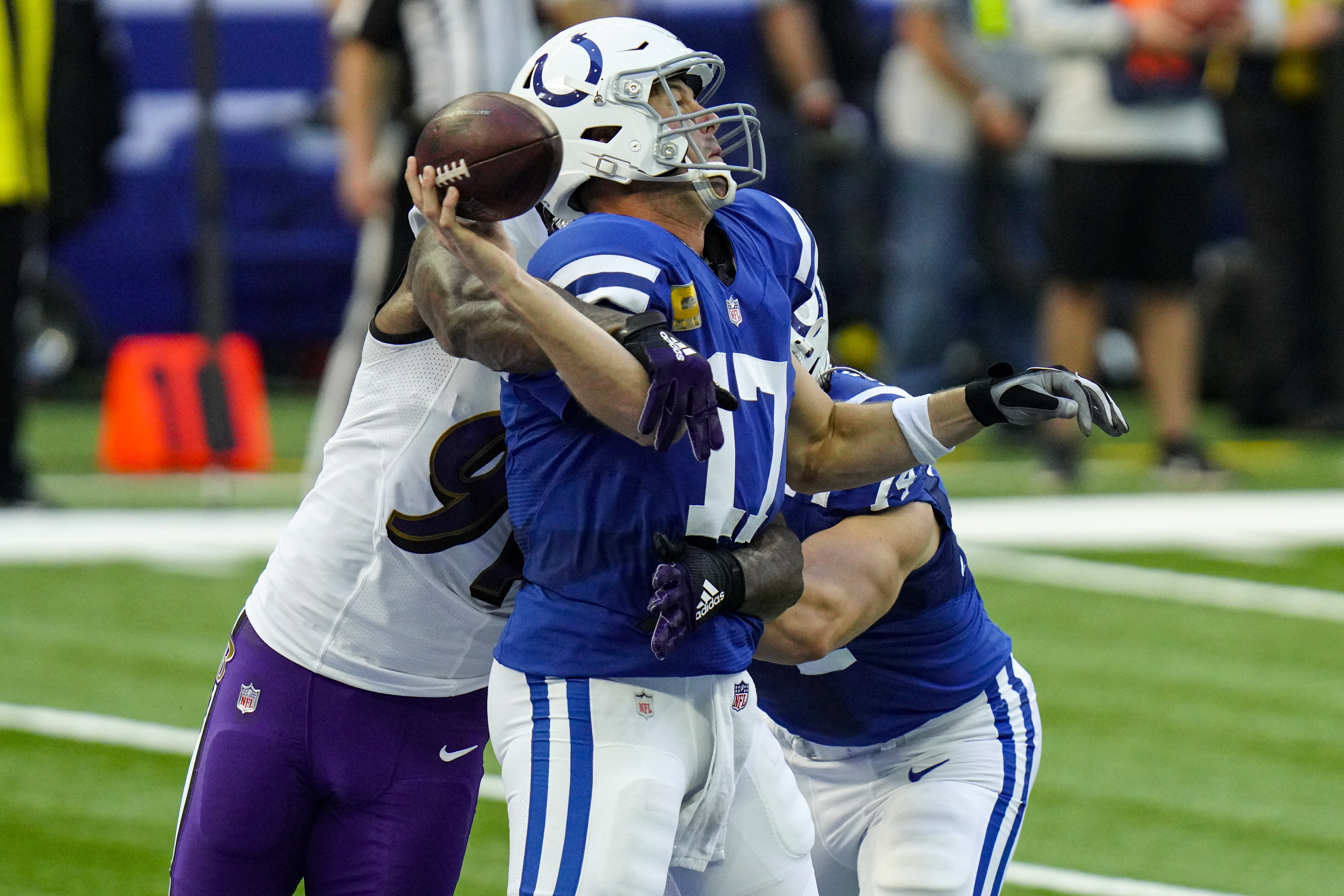 Indianapolis Colts tight end Jack Doyle scored a touchdown, as the AFC  squad and its four Colts players were victorious over the NFC in Sunday's  2020 NFL Pro Bowl