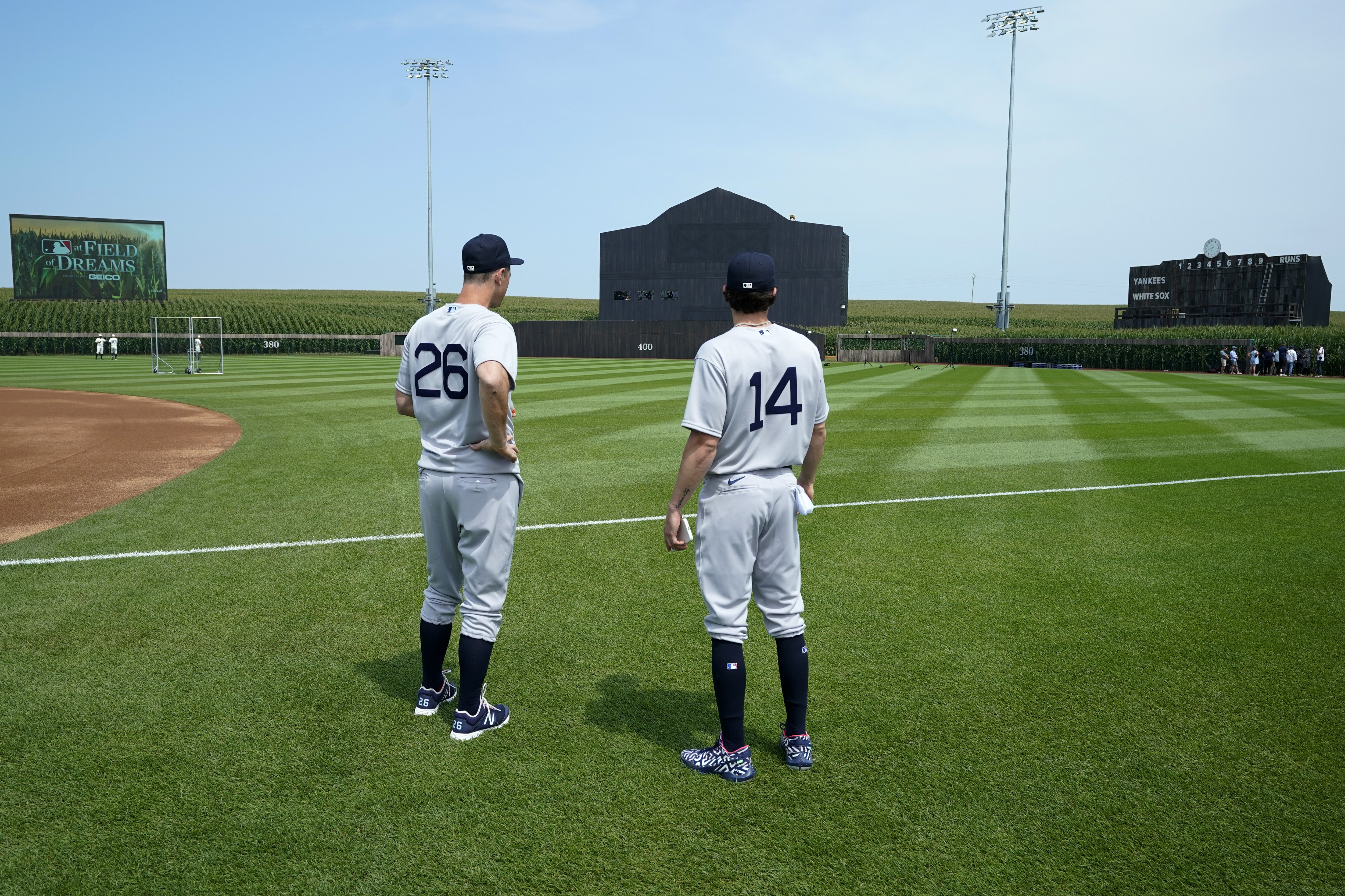 Aaron Judge Liam Hendriks Field Of Dreams Baseball Game 11x14 Matted 8x12  Photo Print Ny Yankees & Chicago White Sox At The Corn - Yahoo Shopping