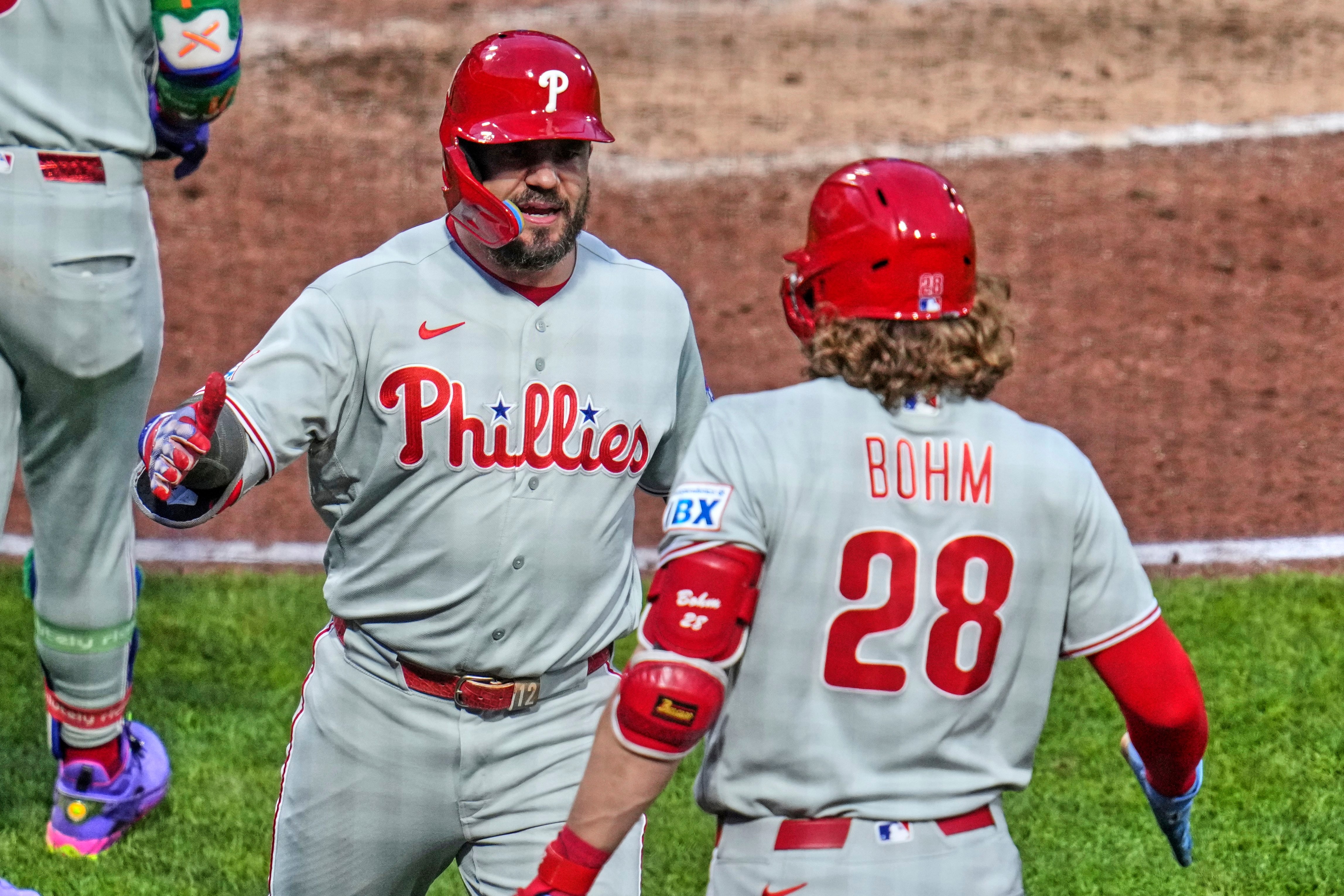 Kyle Schwarber is on a heater. So are the Phillies. It's not a coincidence