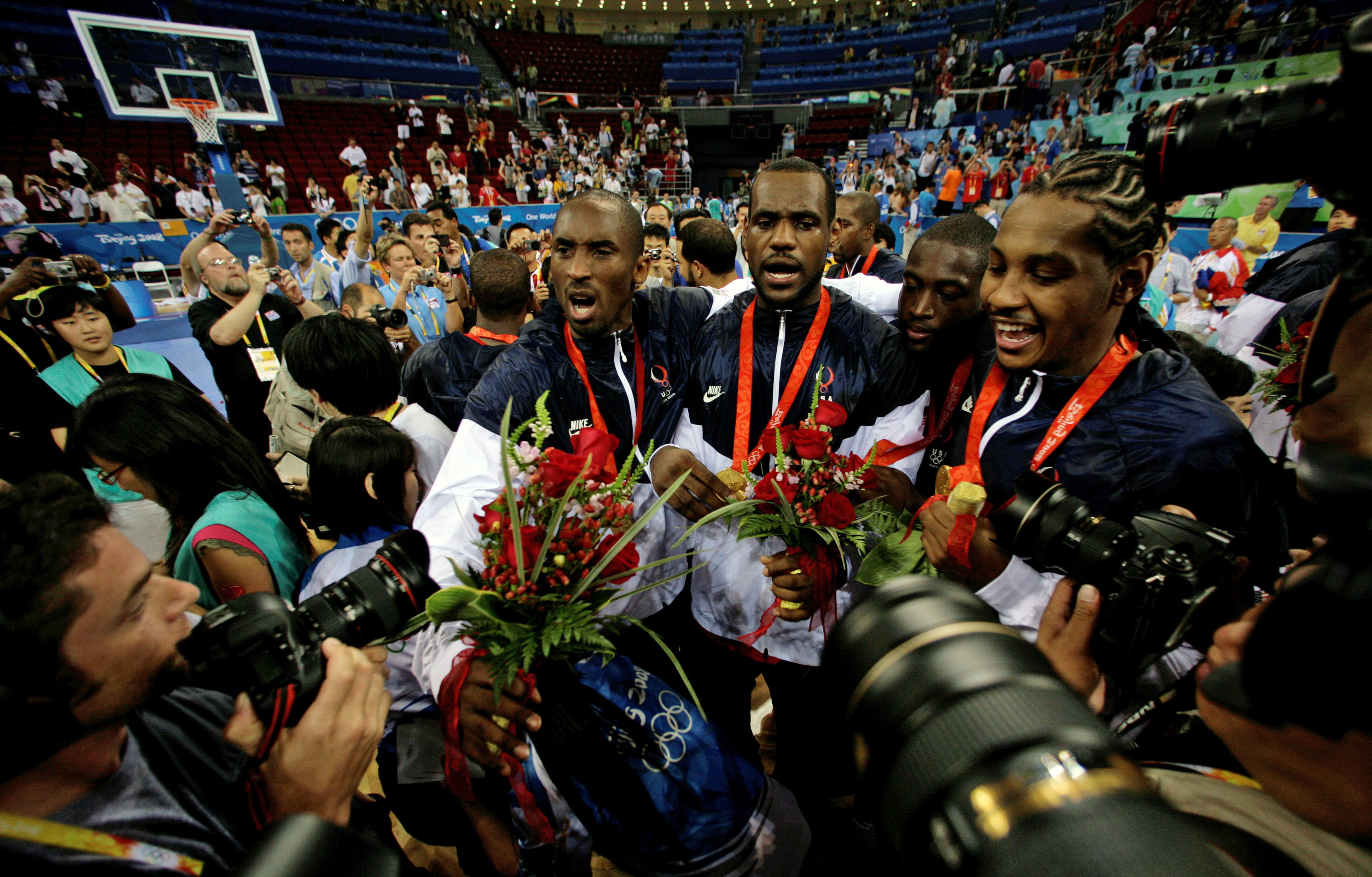 LeBron spent Friday remembering Kobe Bryant and 2008 Gold Medal Game