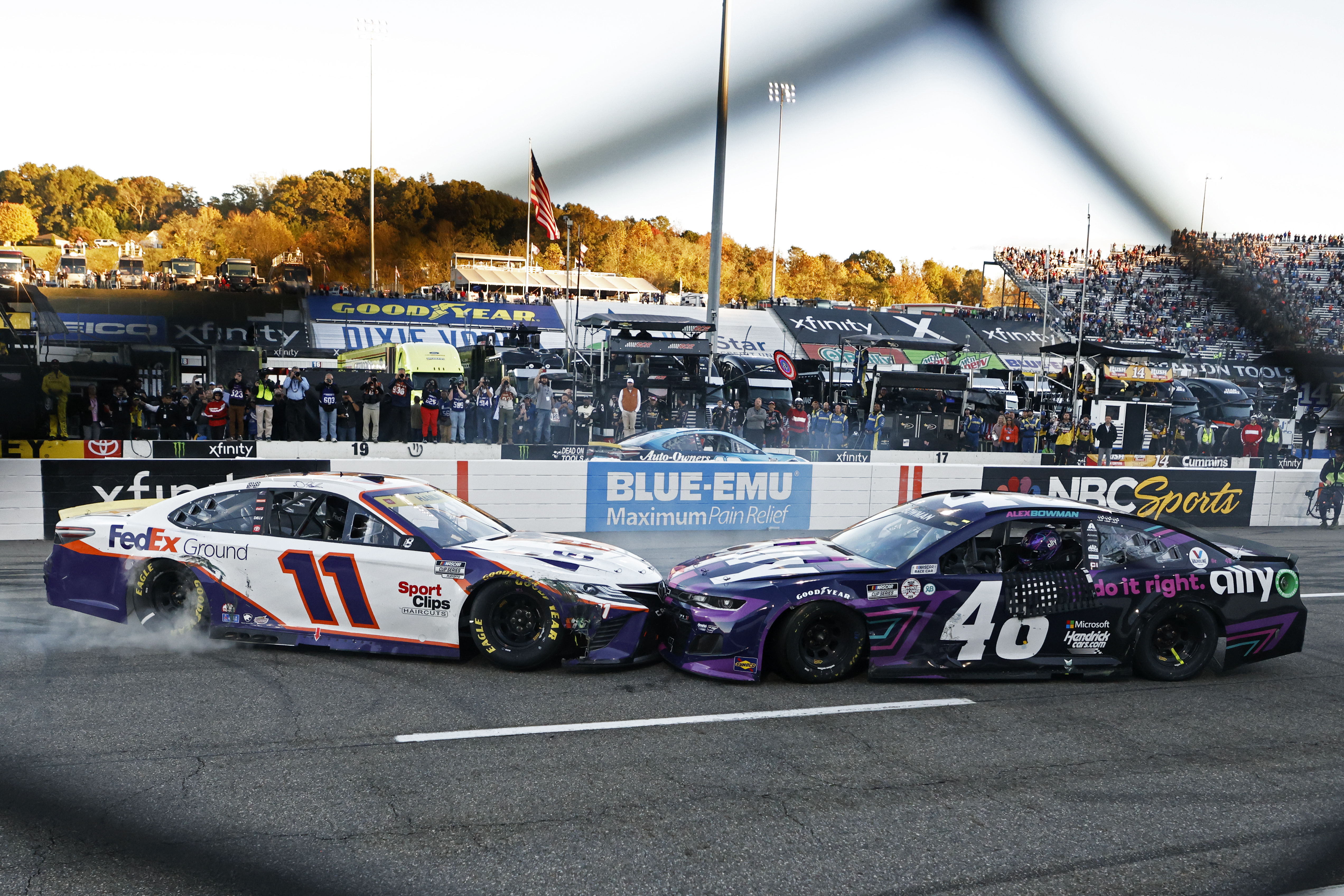 NASCAR's Bowman drives on, shrugs off Hamlin 'hack' label