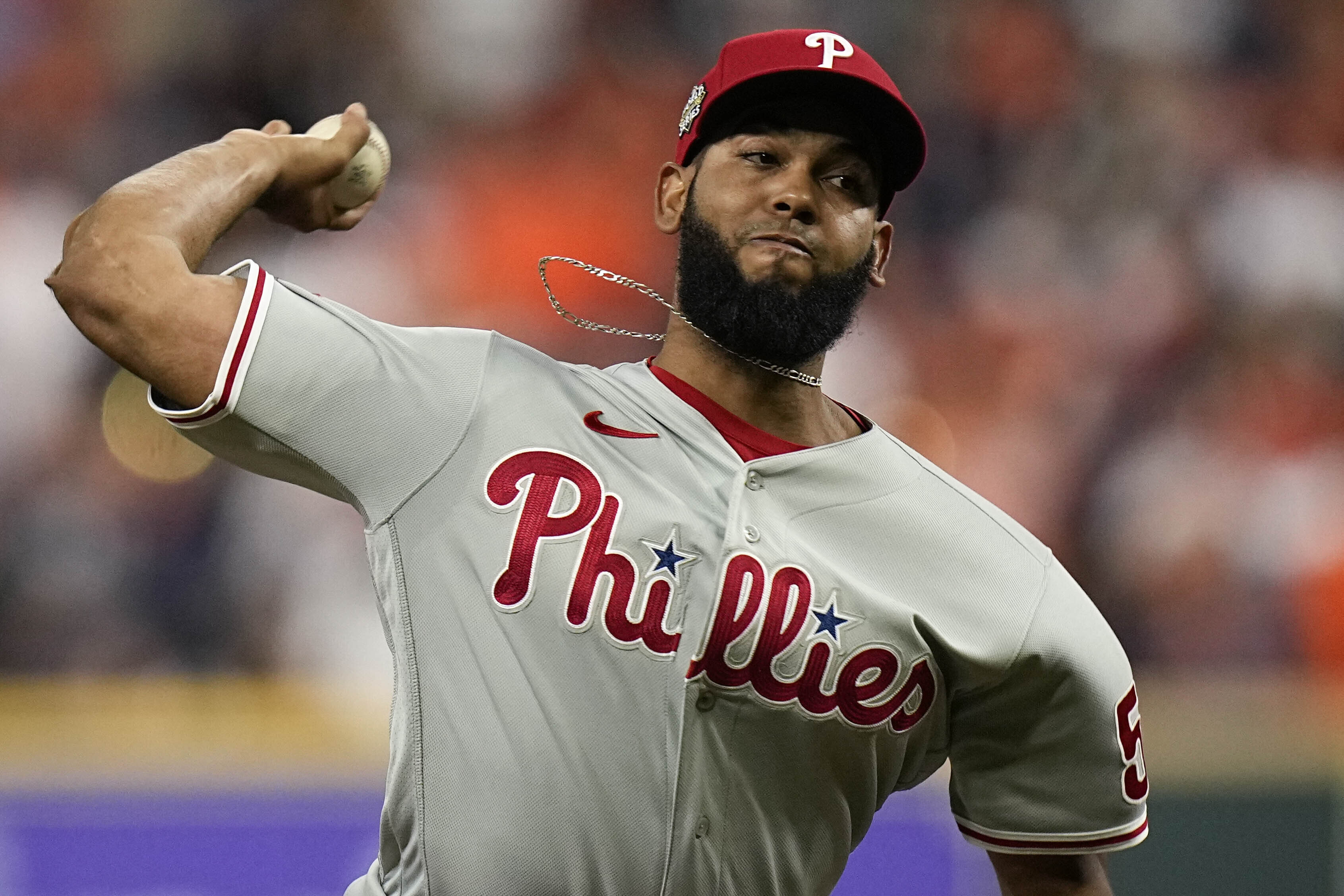 Phillies rally past Astros in 10 innings to open World Series