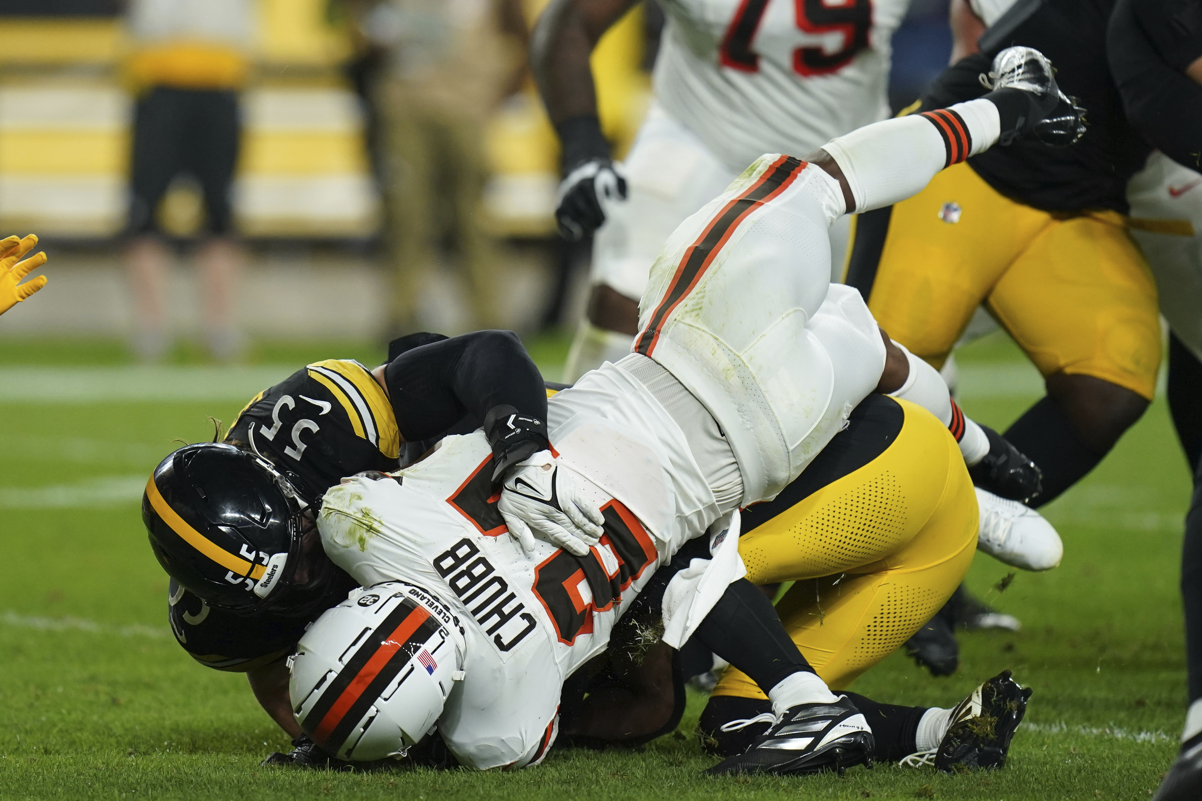 Cleveland Browns Nick Chubb not discouraged by 61-yard day