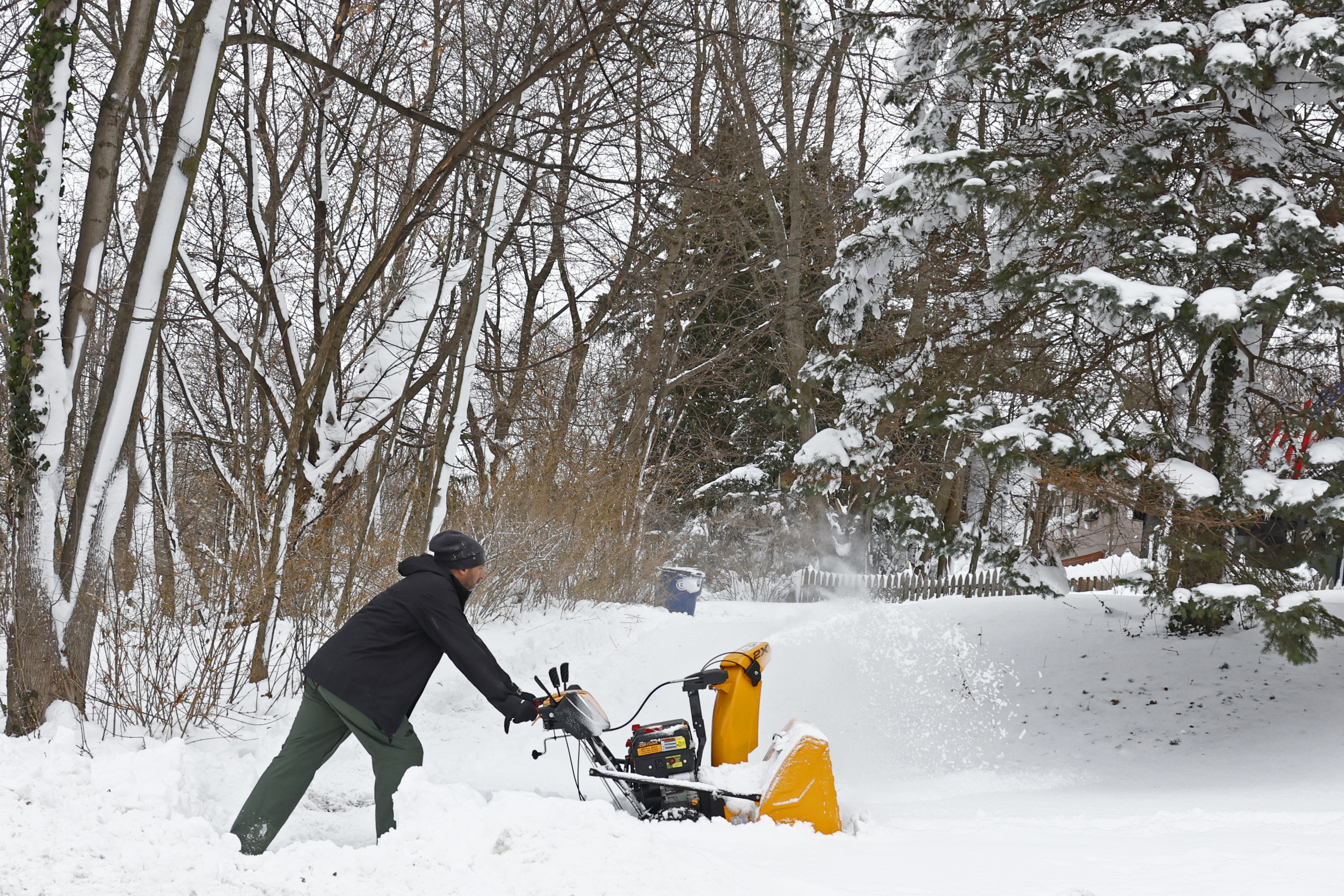 Military police enforce driving ban in snow-stricken Buffalo