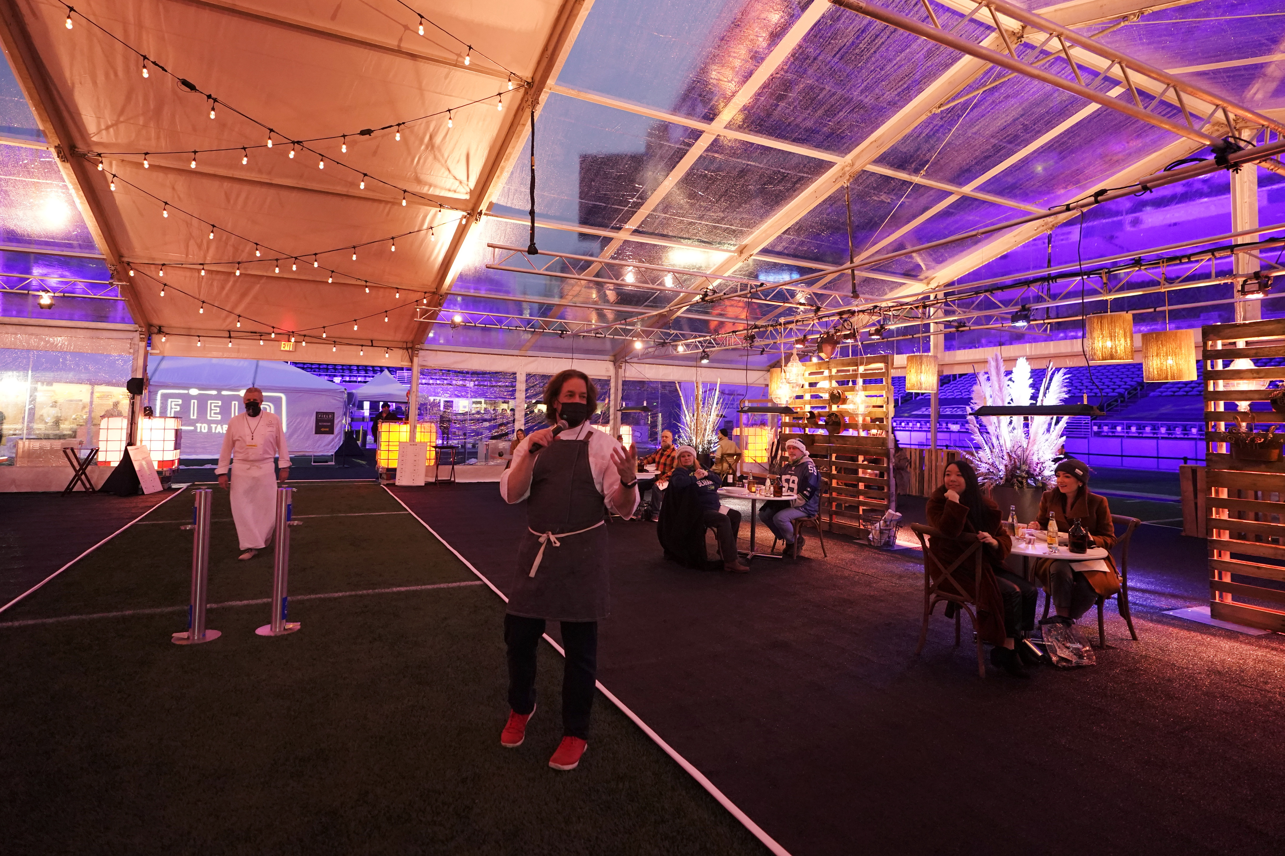 Seattle ups its outdoor dining game, Seahawks-style at Lumen Field