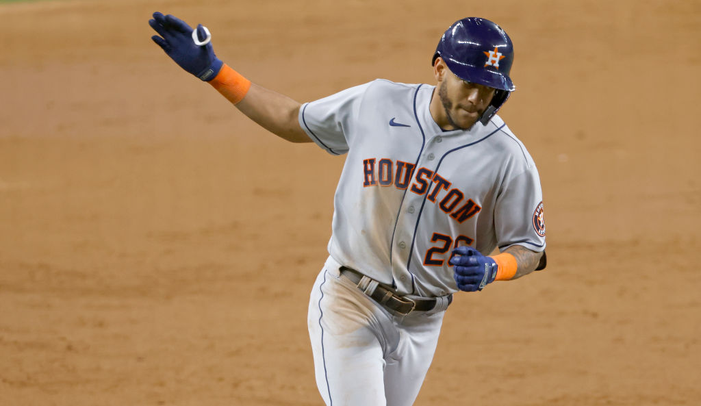 Houston Astros' Michael Brantley excited by rehab results